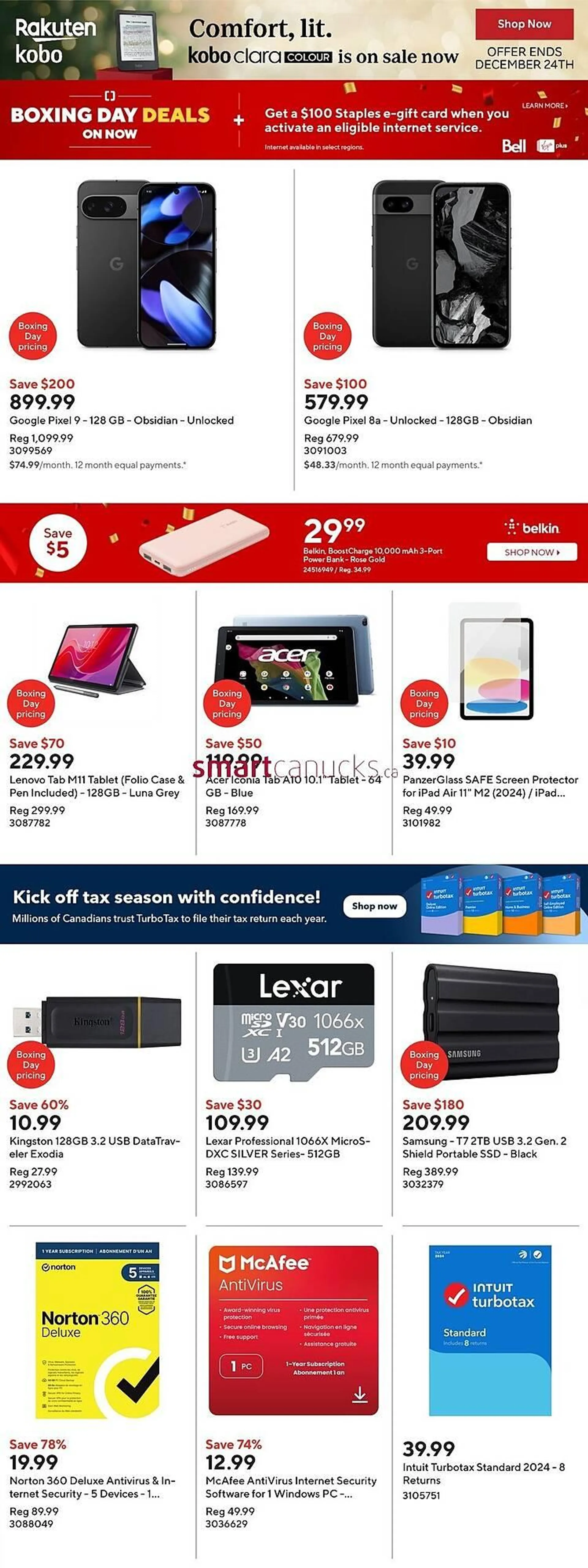 Staples flyer from December 19 to December 25 2024 - flyer page 15