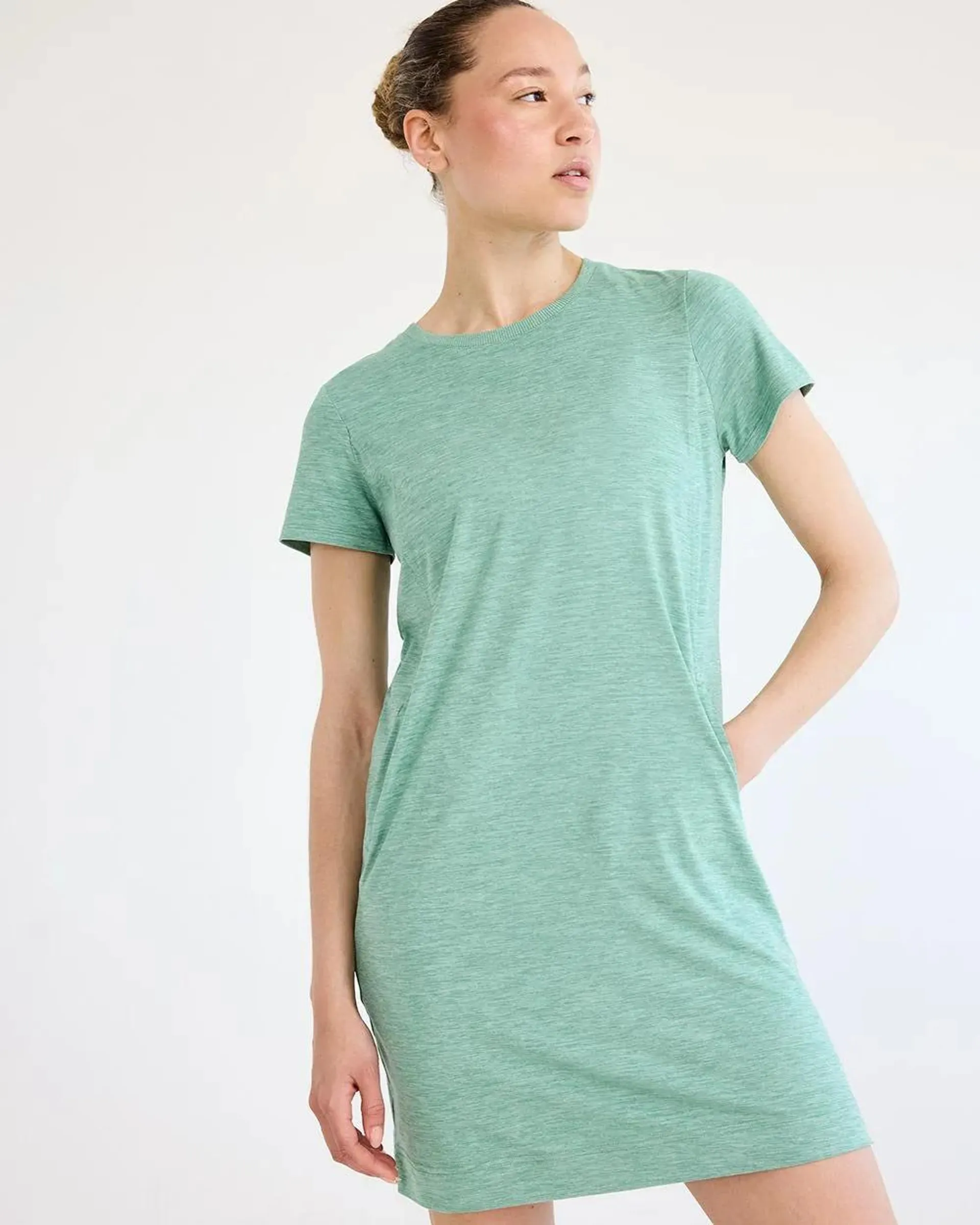 UPF 50 Short-Sleeve Dress - Dry Lux Hyba