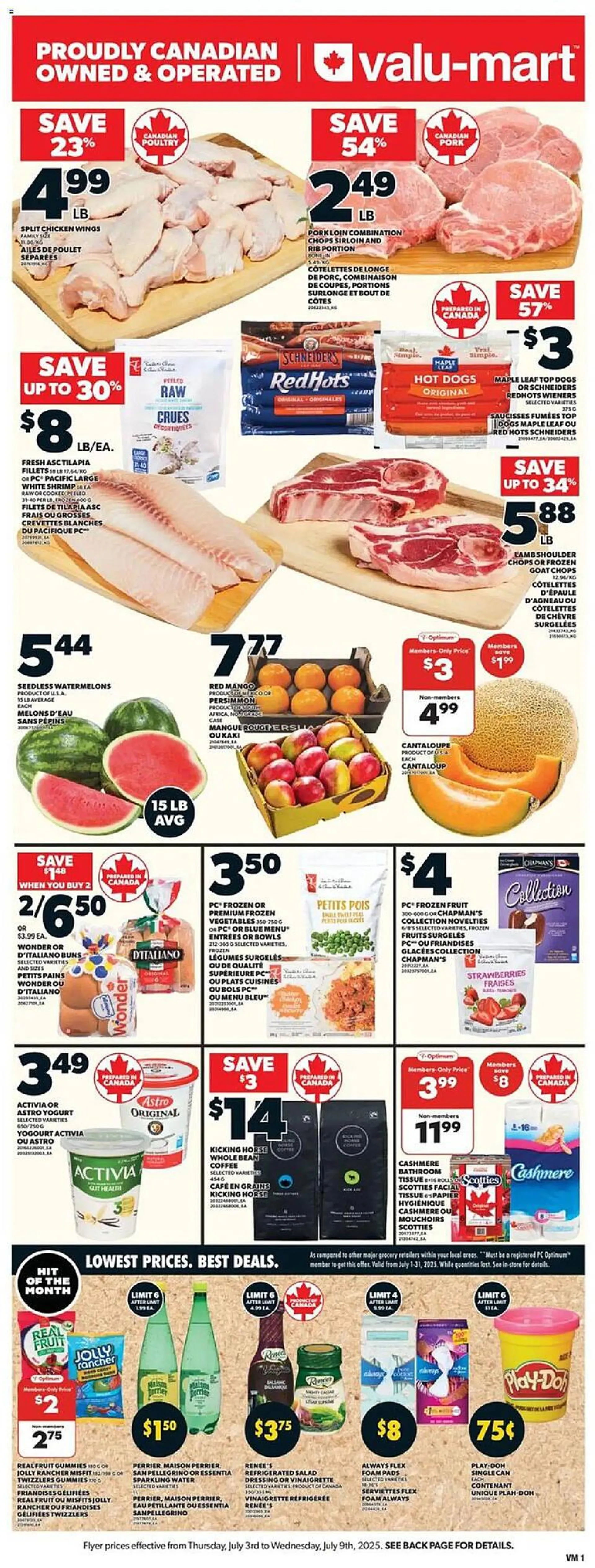 Valu-mart flyer - 1