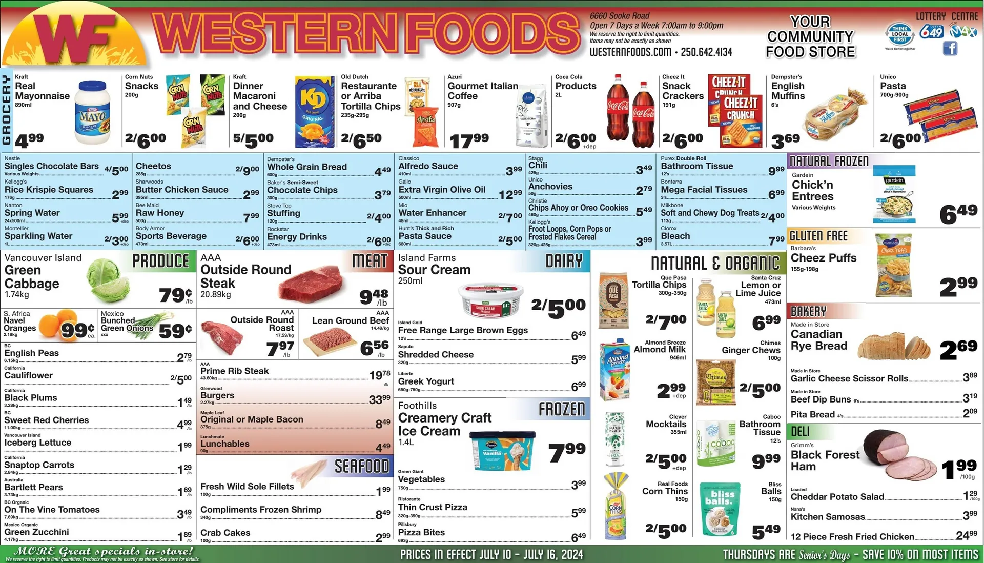 Western Foods flyer - 1