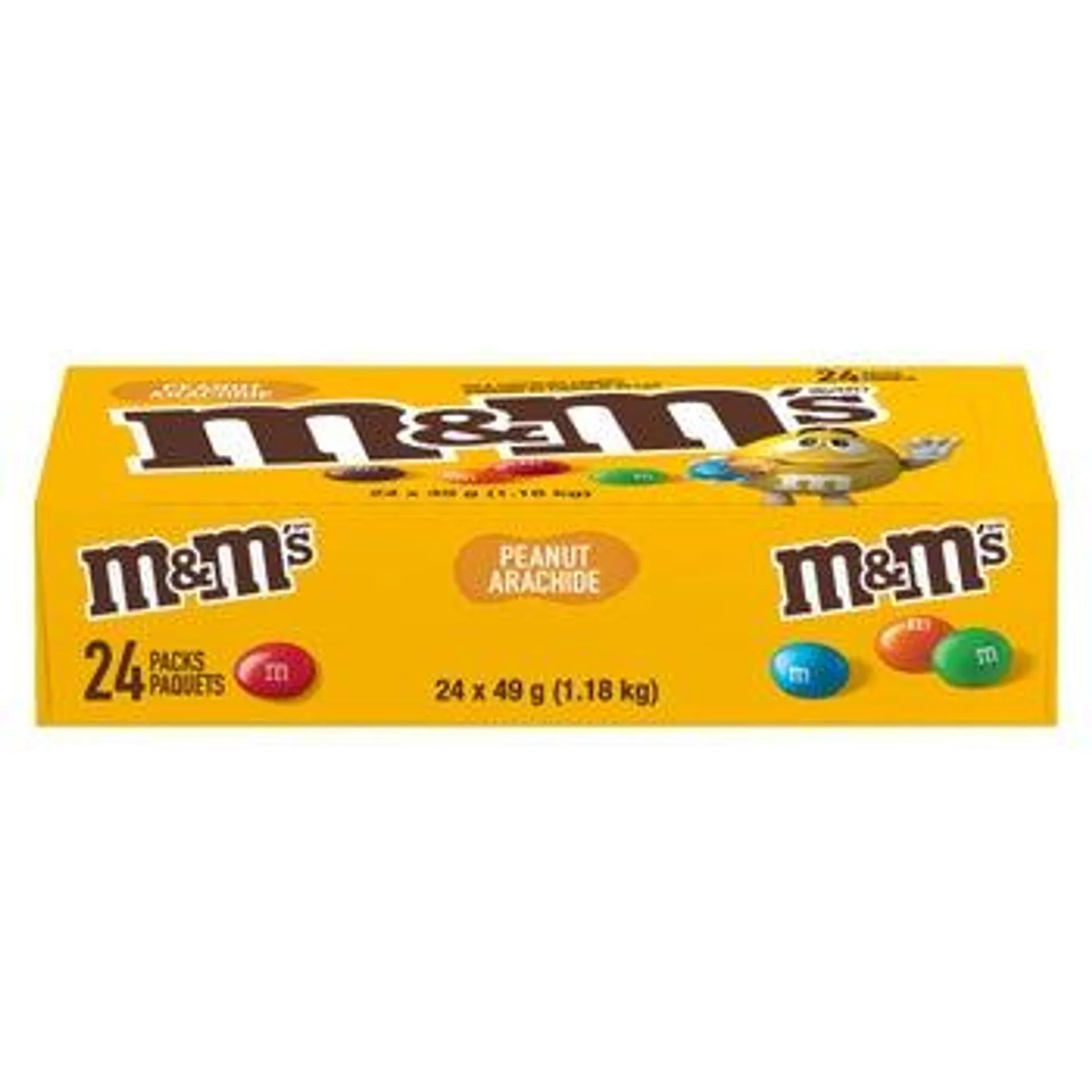 M&M’s Peanuts, 24-count