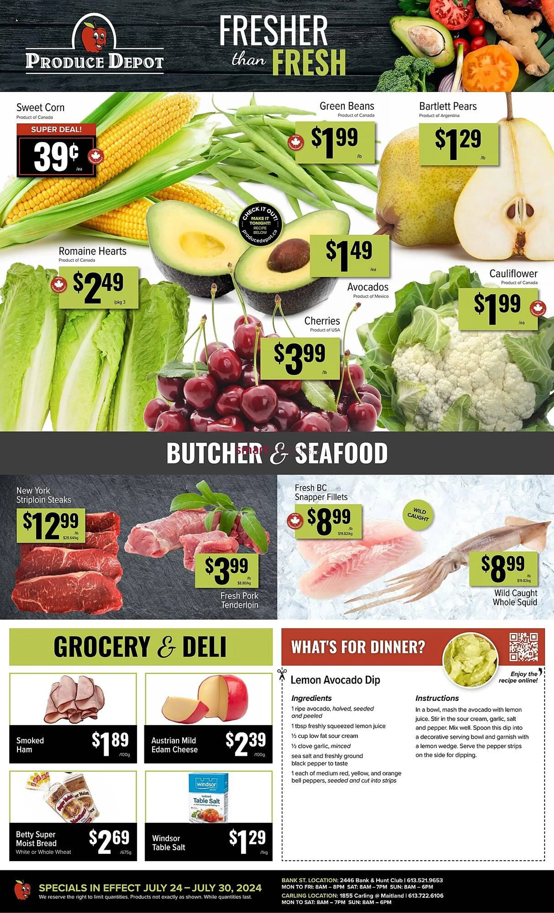 Produce Depot flyer - 1