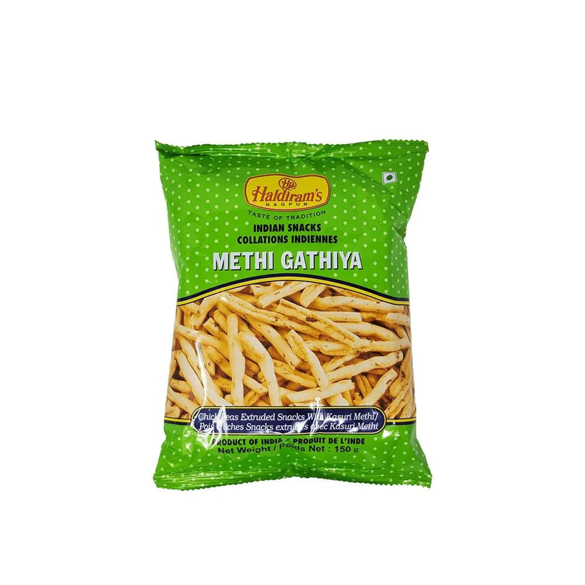 Haldiram Snack Methi Gathiya 150g