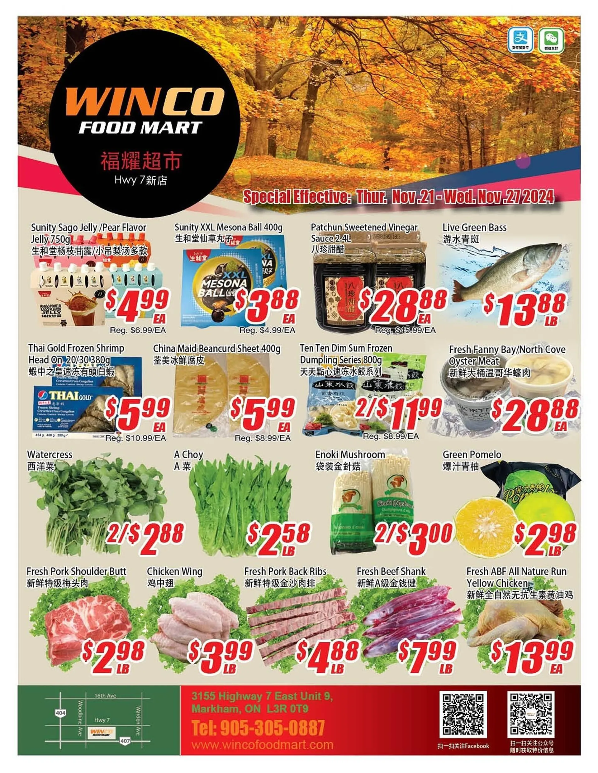 WinCo Food Mart flyer - 1