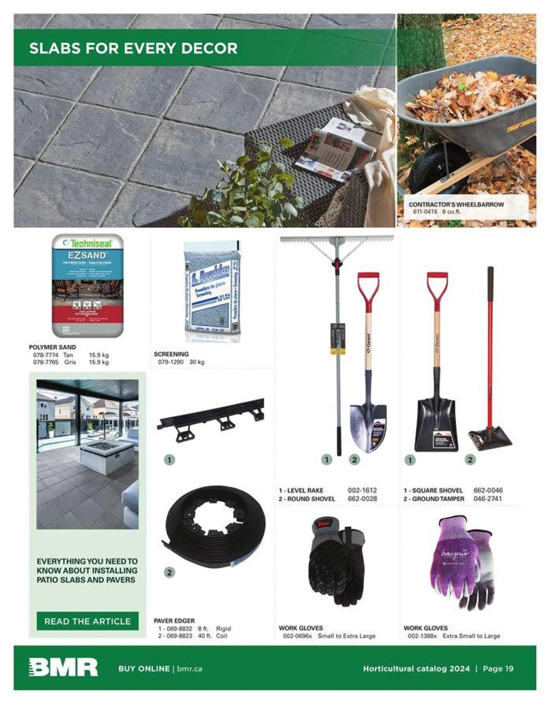 HORTICULTURAL CATALOG 2024 from April 11 to December 31 2024 - flyer page 19