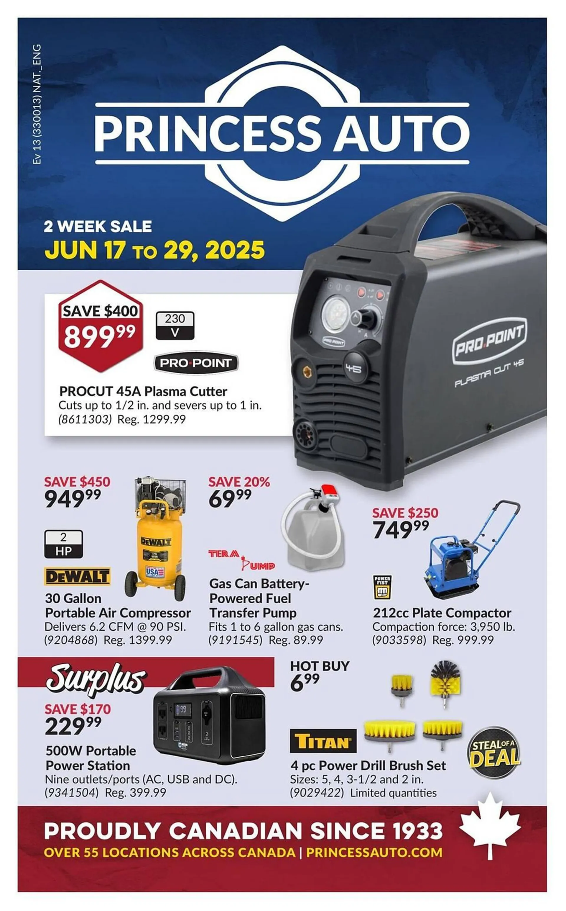 Princess Auto flyer - 1