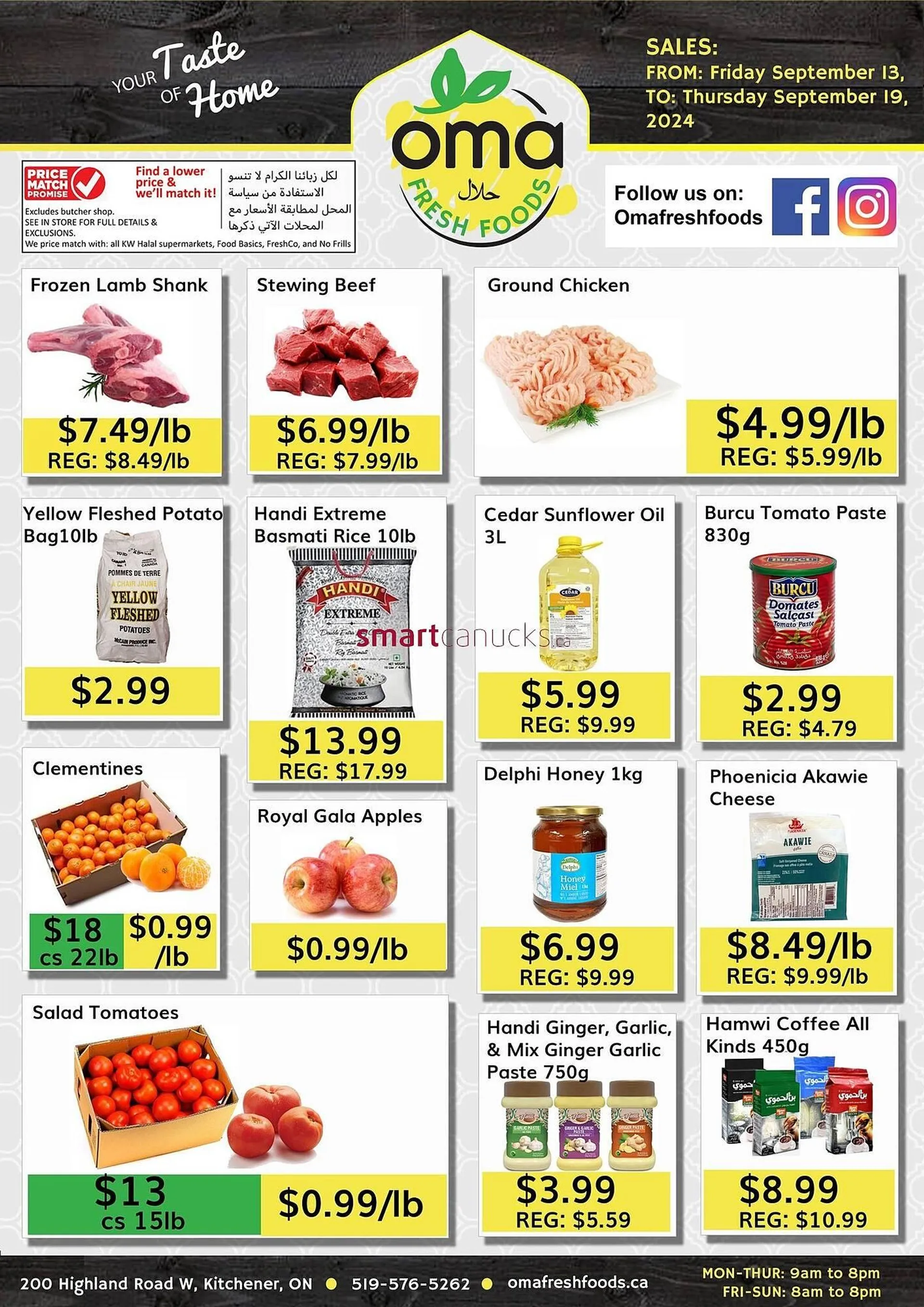 Oma Fresh Foods flyer - 1