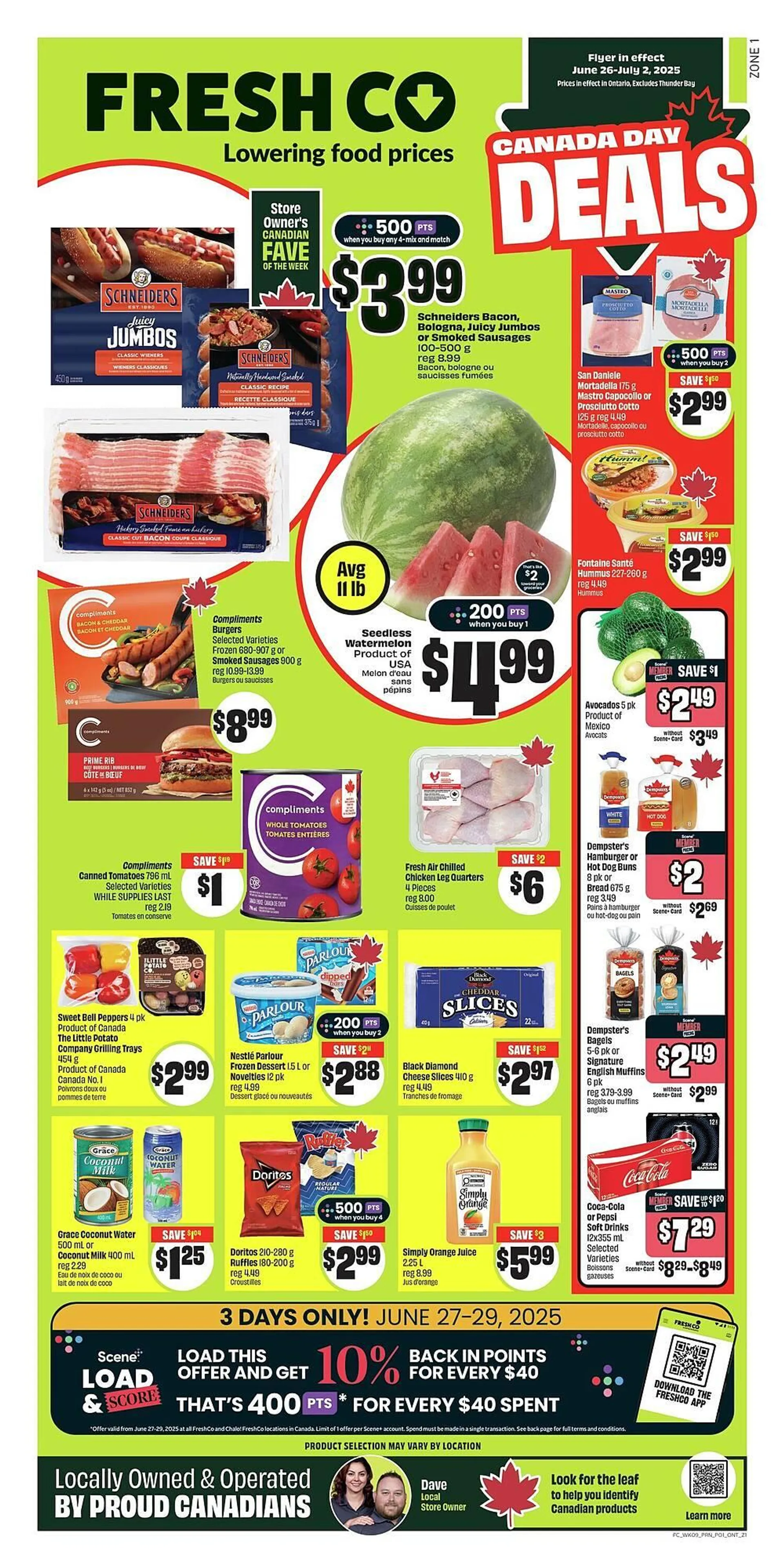 FreshCo flyer from June 26 to July 3 2025 - flyer page 1
