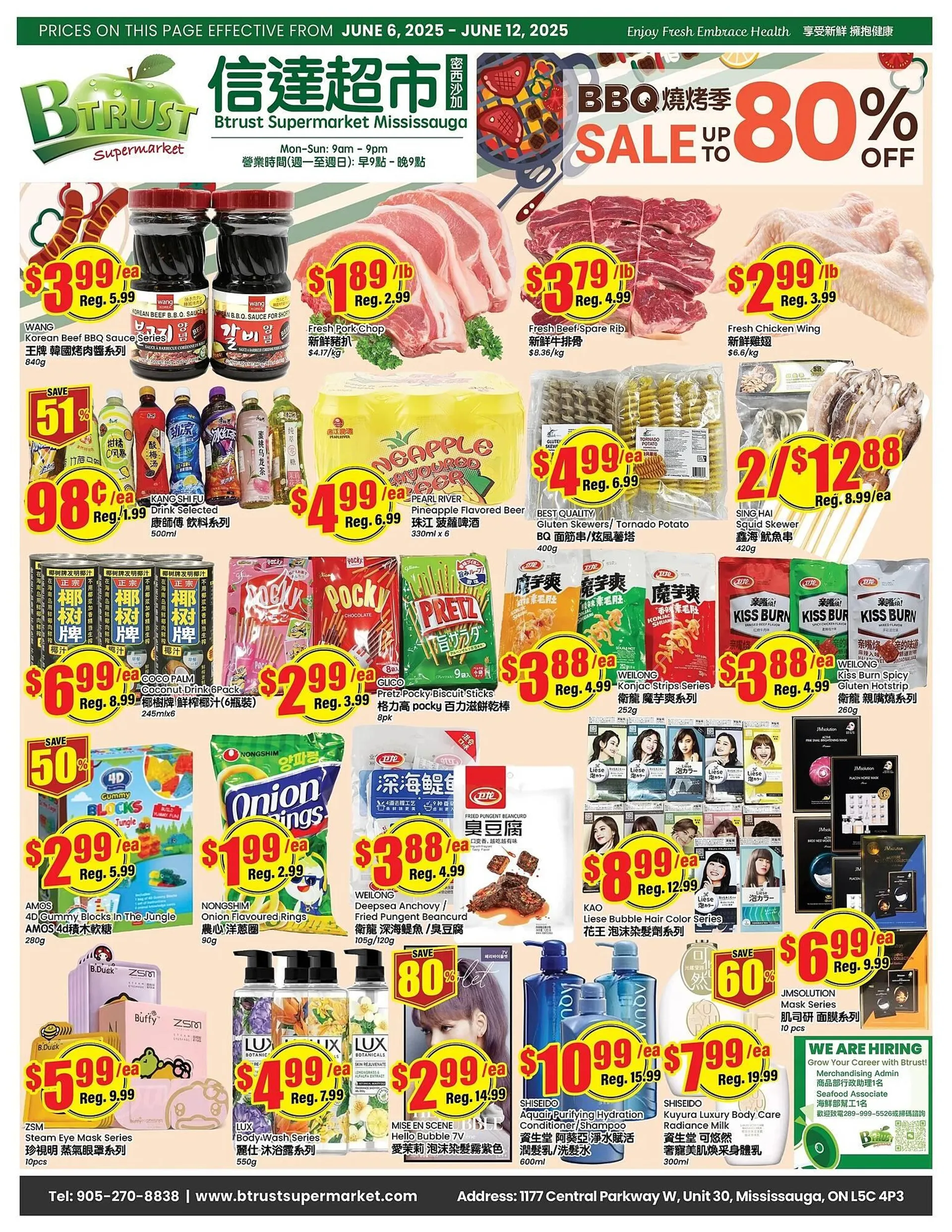 Btrust Supermarket flyer from June 6 to June 12 2025 - flyer page 1