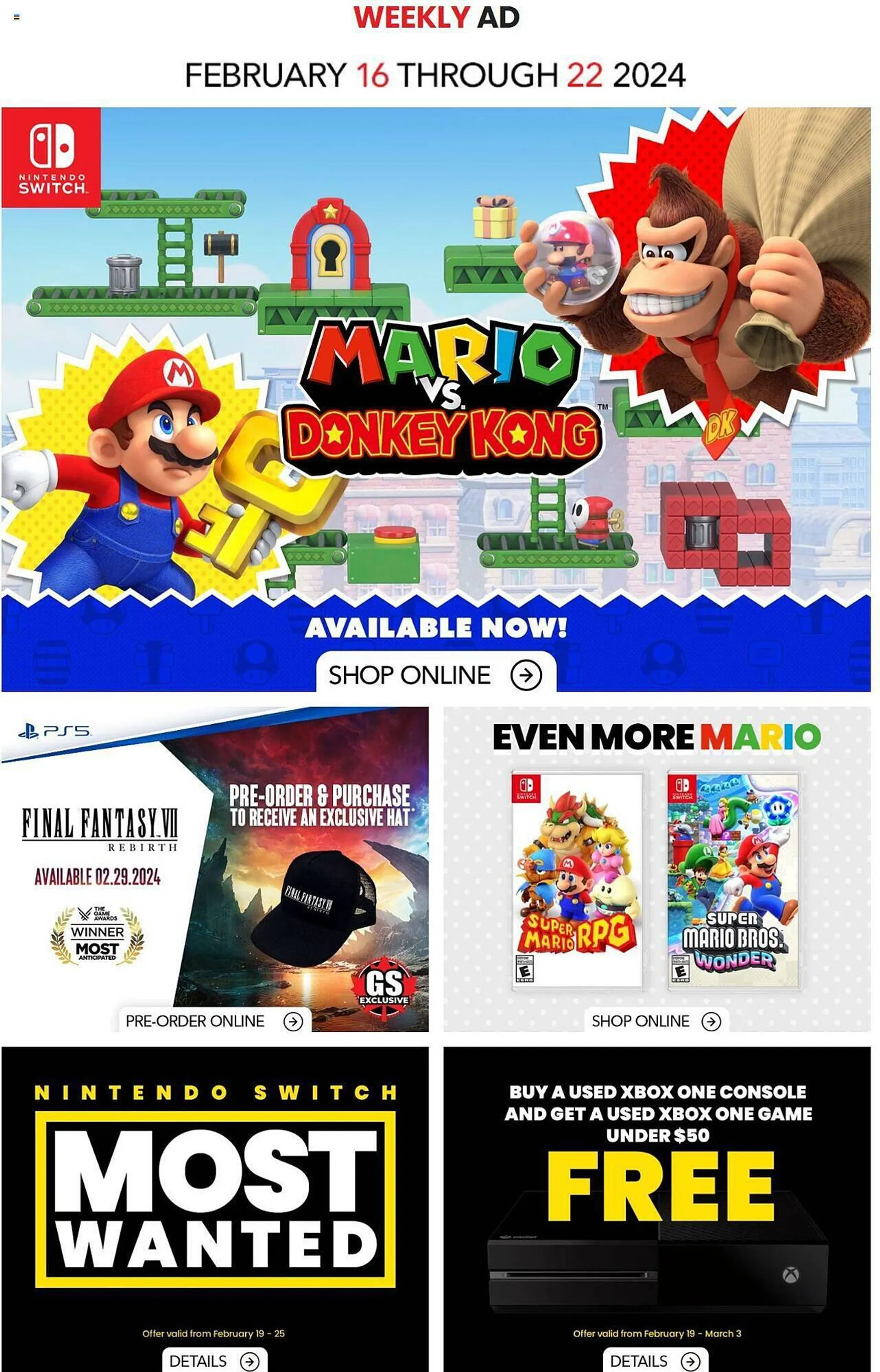 EB Games flyer from February 16 to February 22 2024 - flyer page 