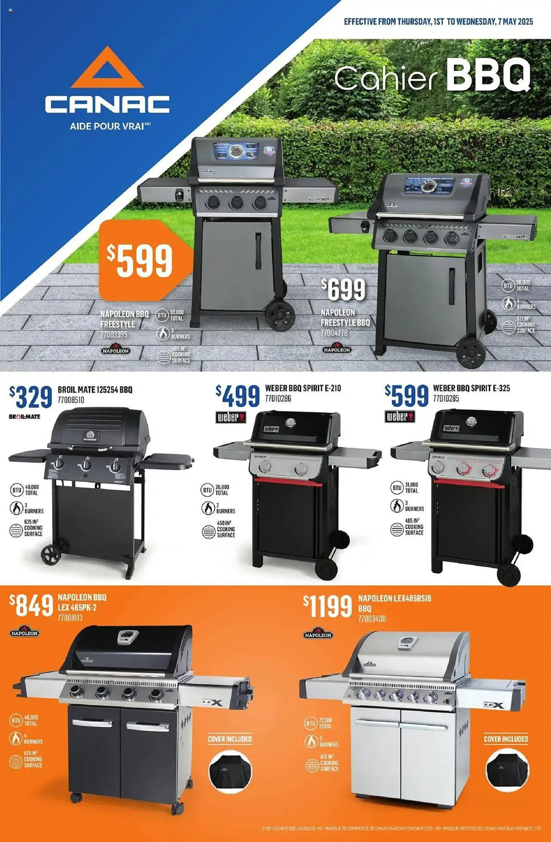 Canac flyer - 1