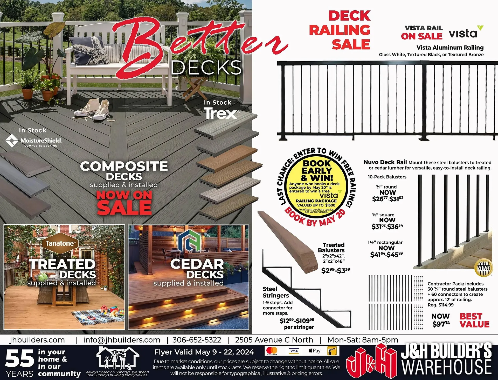 J&H Builder's Warehouse flyer from May 9 to May 15 2024 - flyer page 8