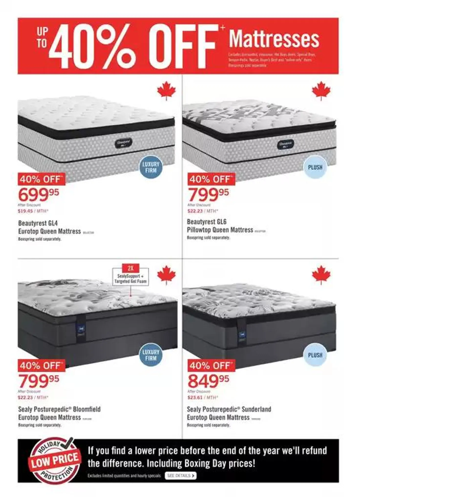 Brick Mattress Store from December 12 to December 23 2024 - flyer page 10