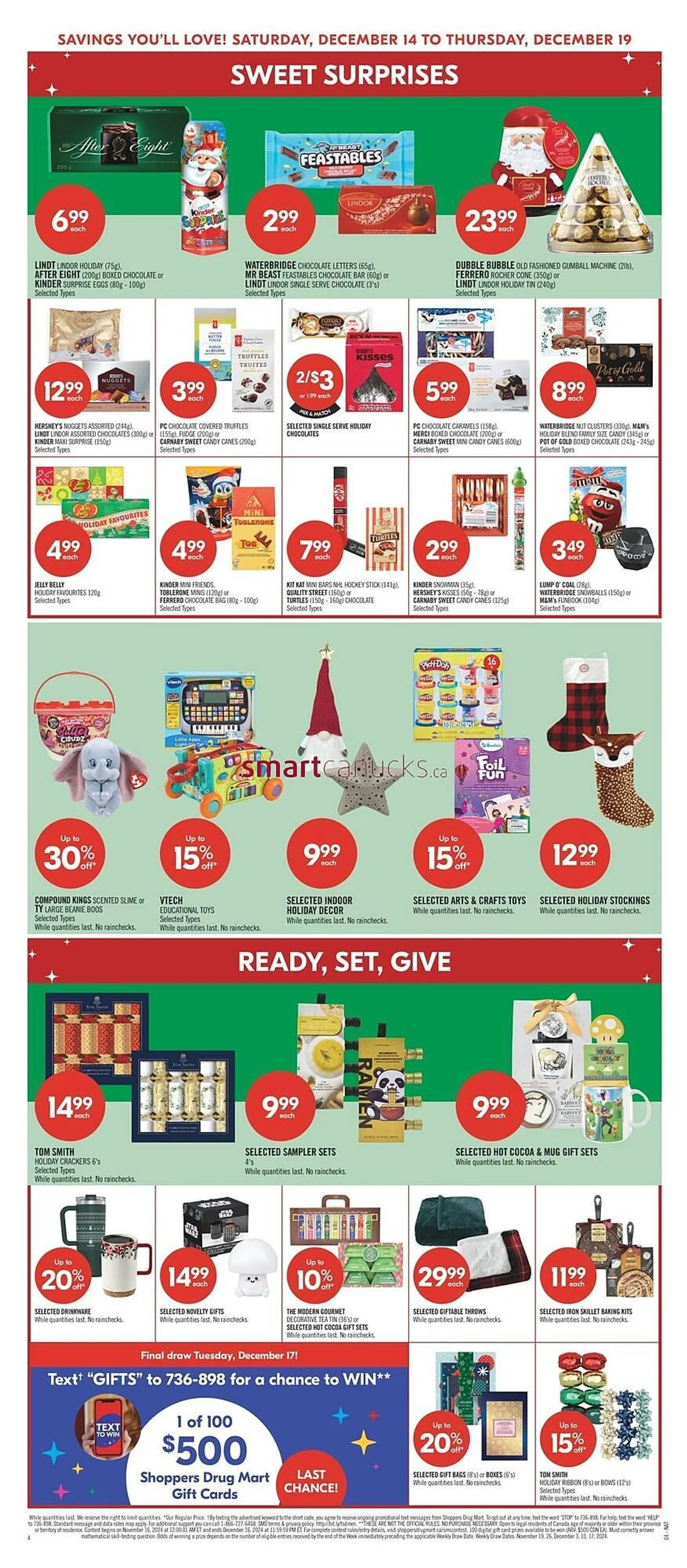 Shoppers Drug Mart flyer from December 12 to December 18 2024 - flyer page 10