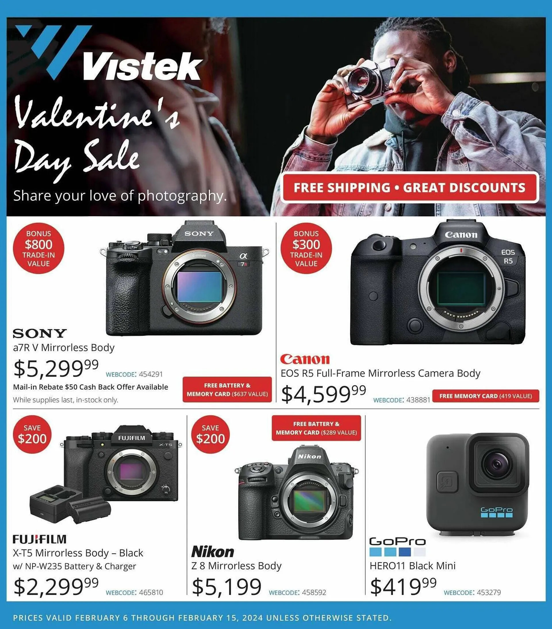 Vistek flyer from February 6 to February 16 2024 - flyer page 