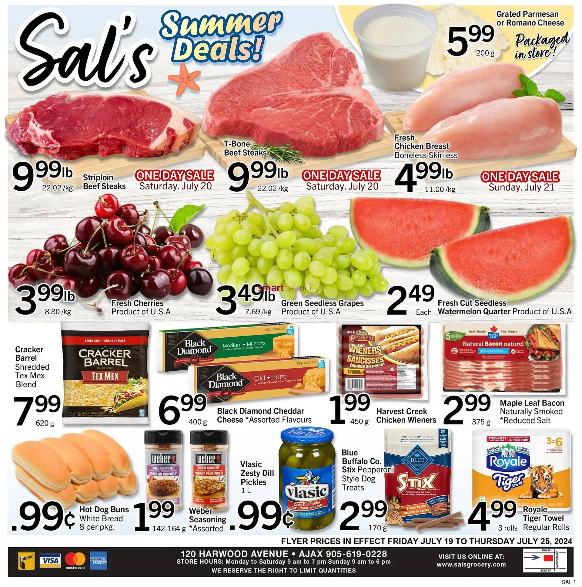 Sals Grocery flyer - 1