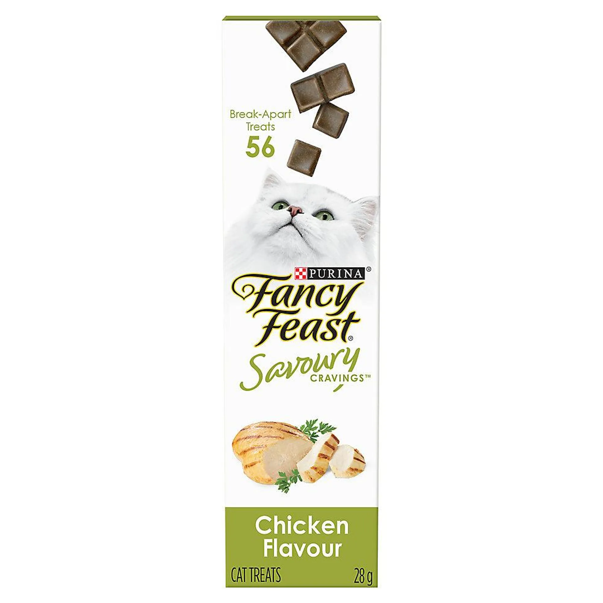 Purina Fancy Feast Savoury Cravings Cat Treats - Chicken