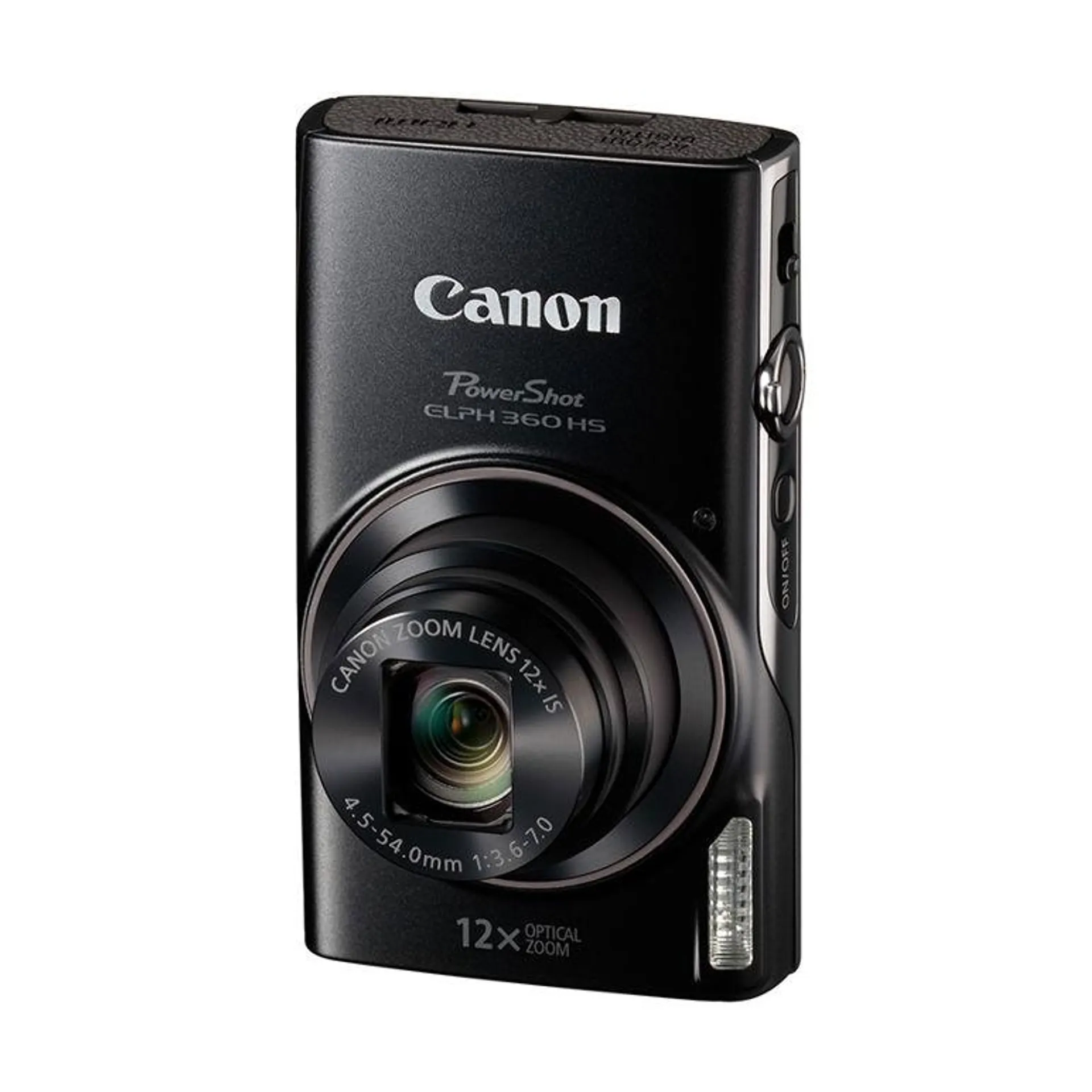 Canon PowerShot ELPH 360 HS 20.2MP 12X 3" Black