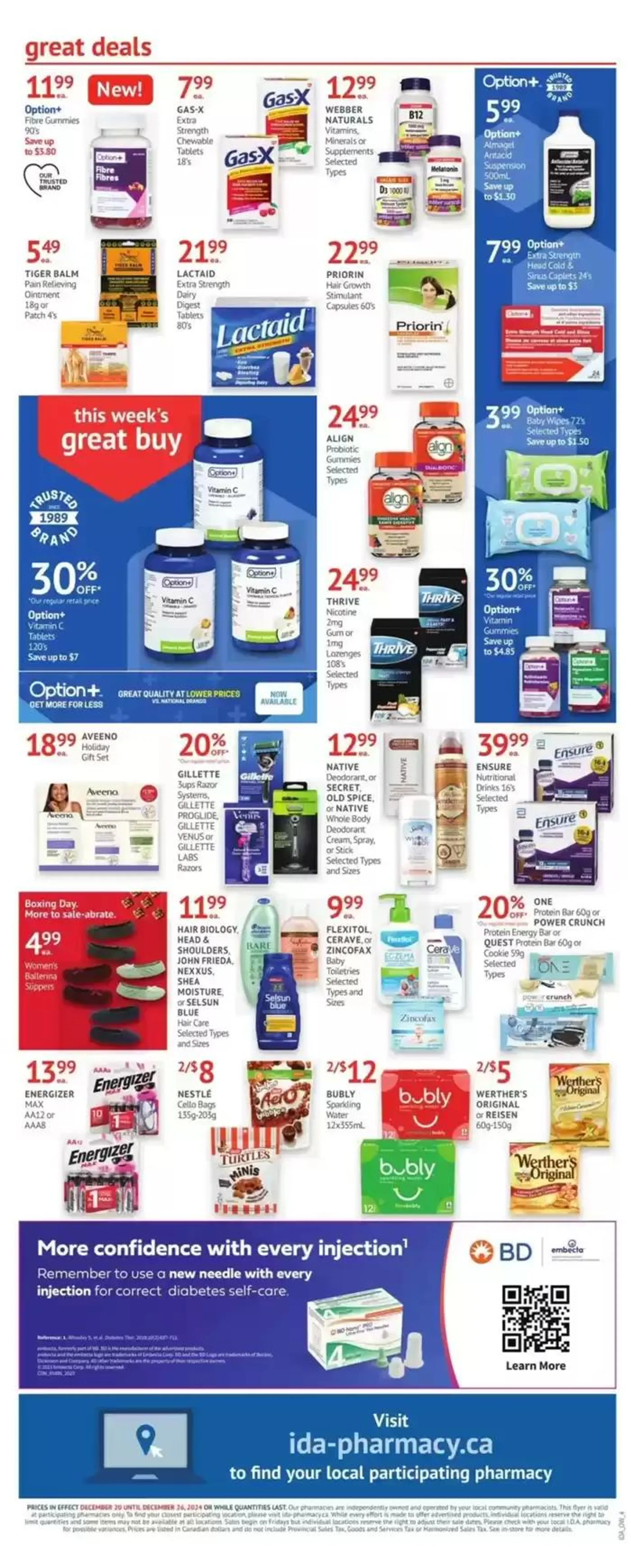 Current deals and offers from December 20 to December 26 2024 - flyer page 4