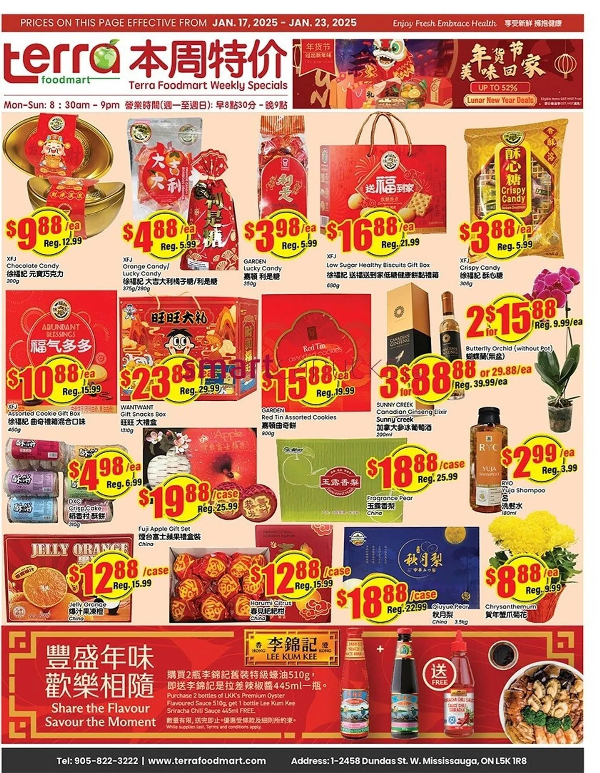 Terra Foodmart flyer - 1