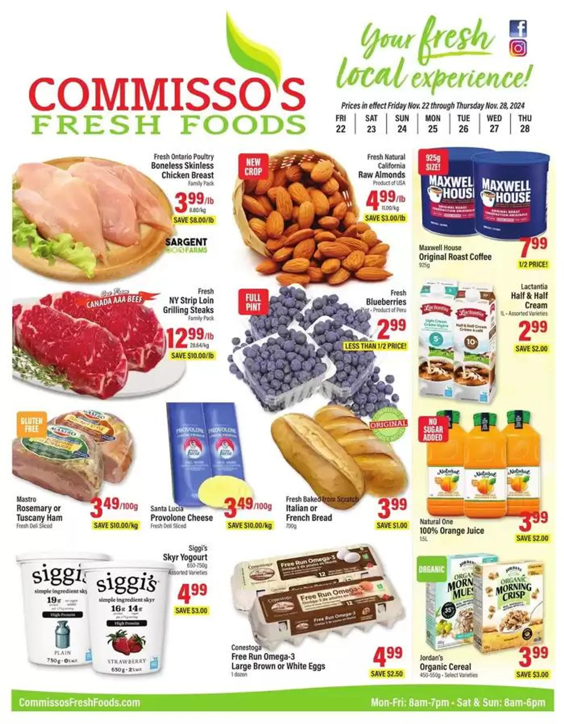 Commissos Fresh Foods weeky flyer - 1