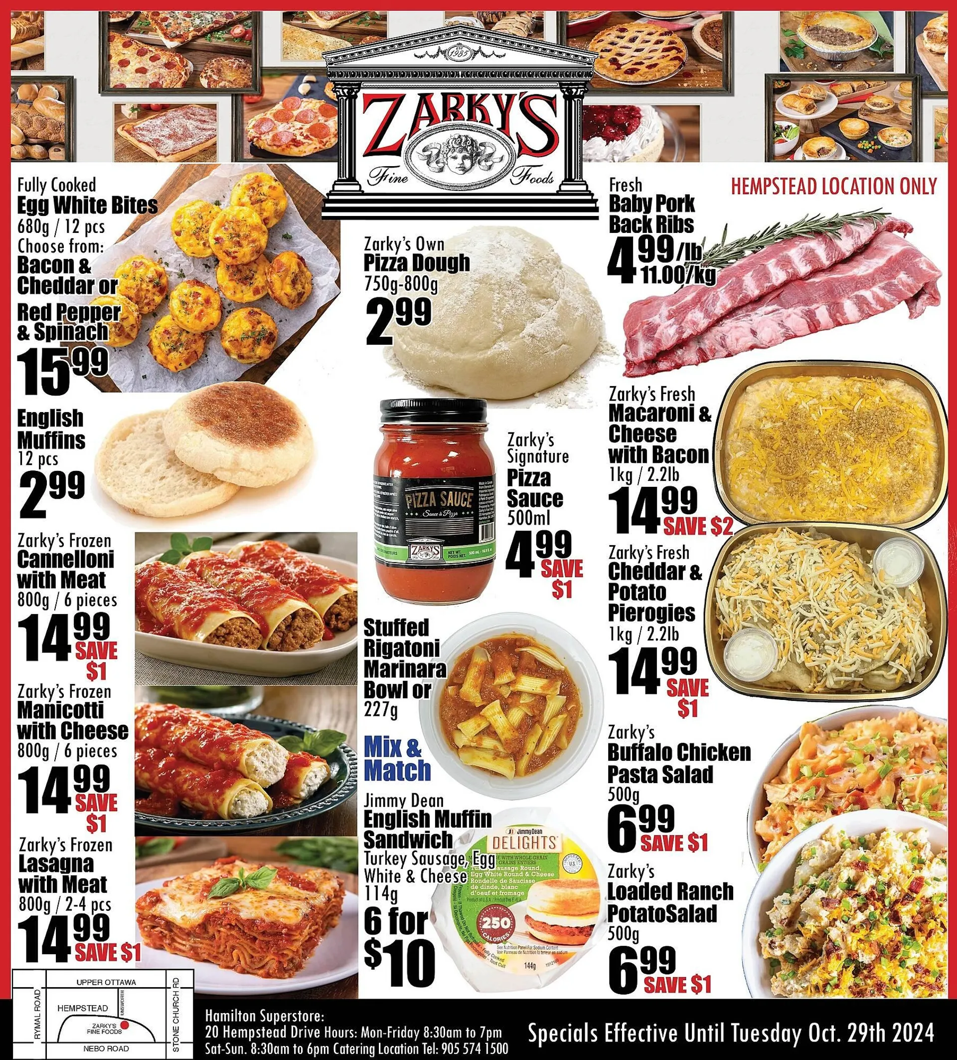 Zarkys flyer - 1