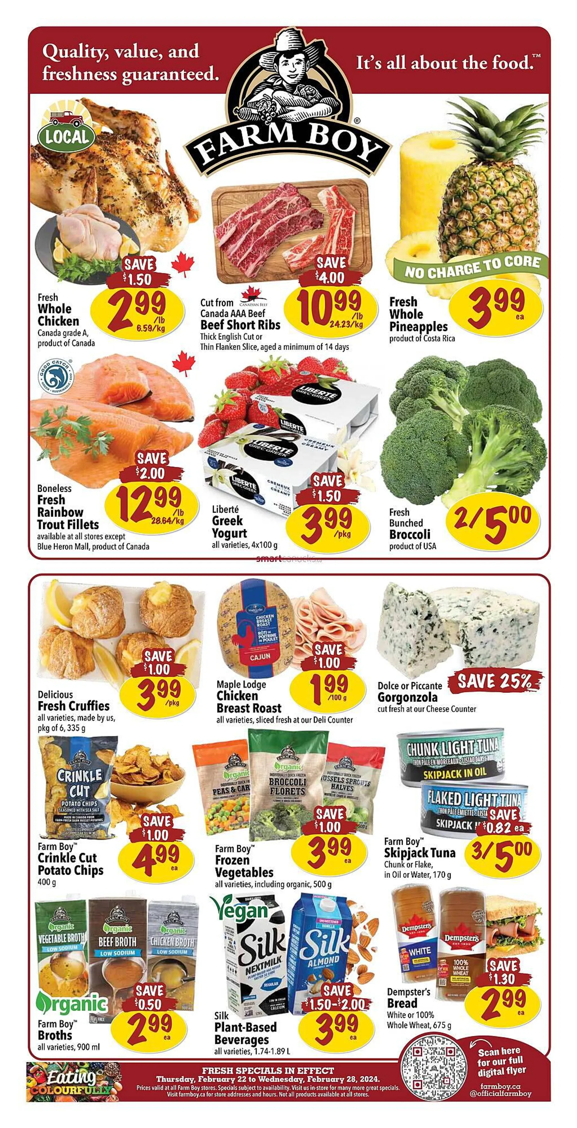 Farm Boy flyer from February 22 to February 28 2024 - flyer page 