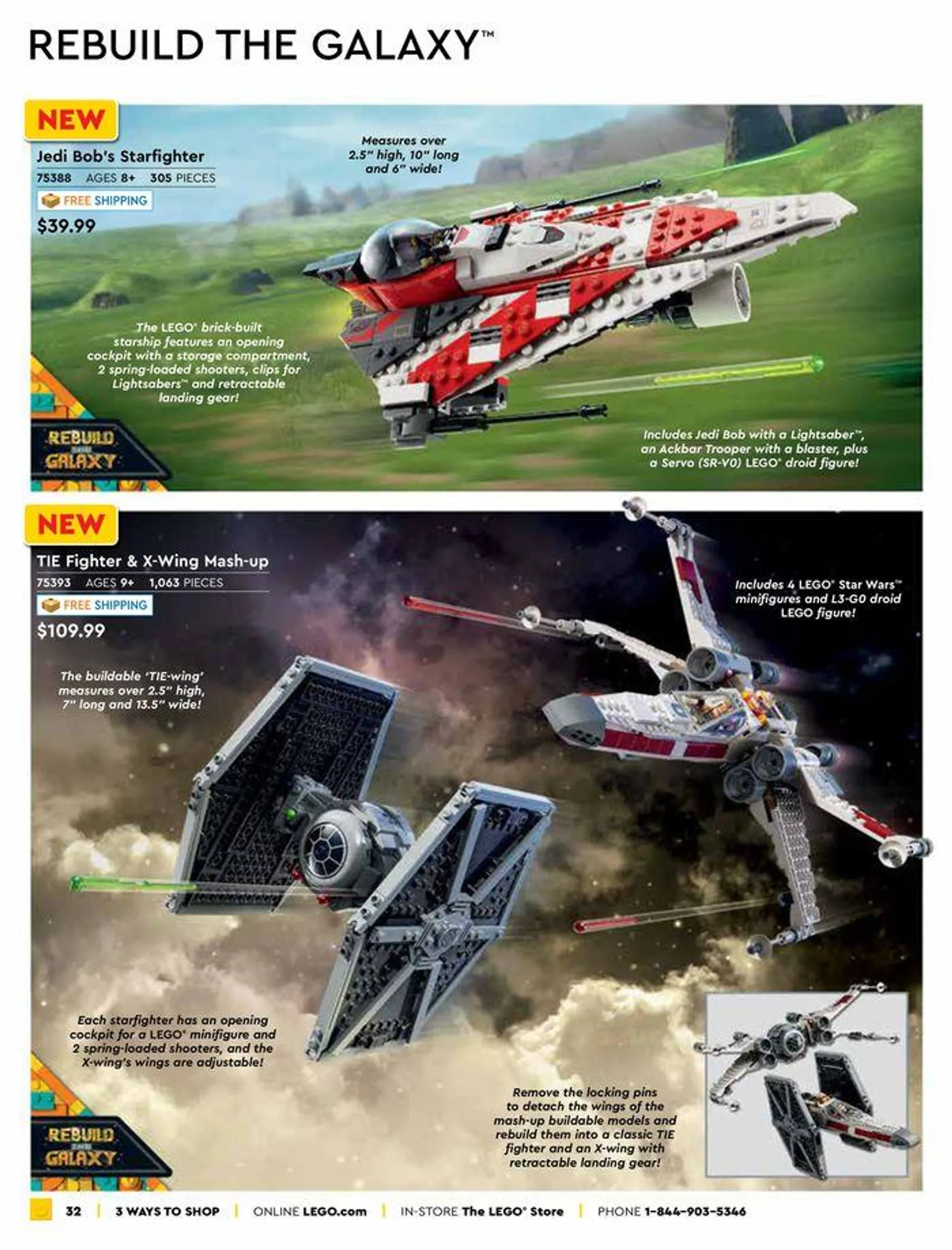 Lego Fall 2024 from September 2 to November 30 2024 - flyer page 32