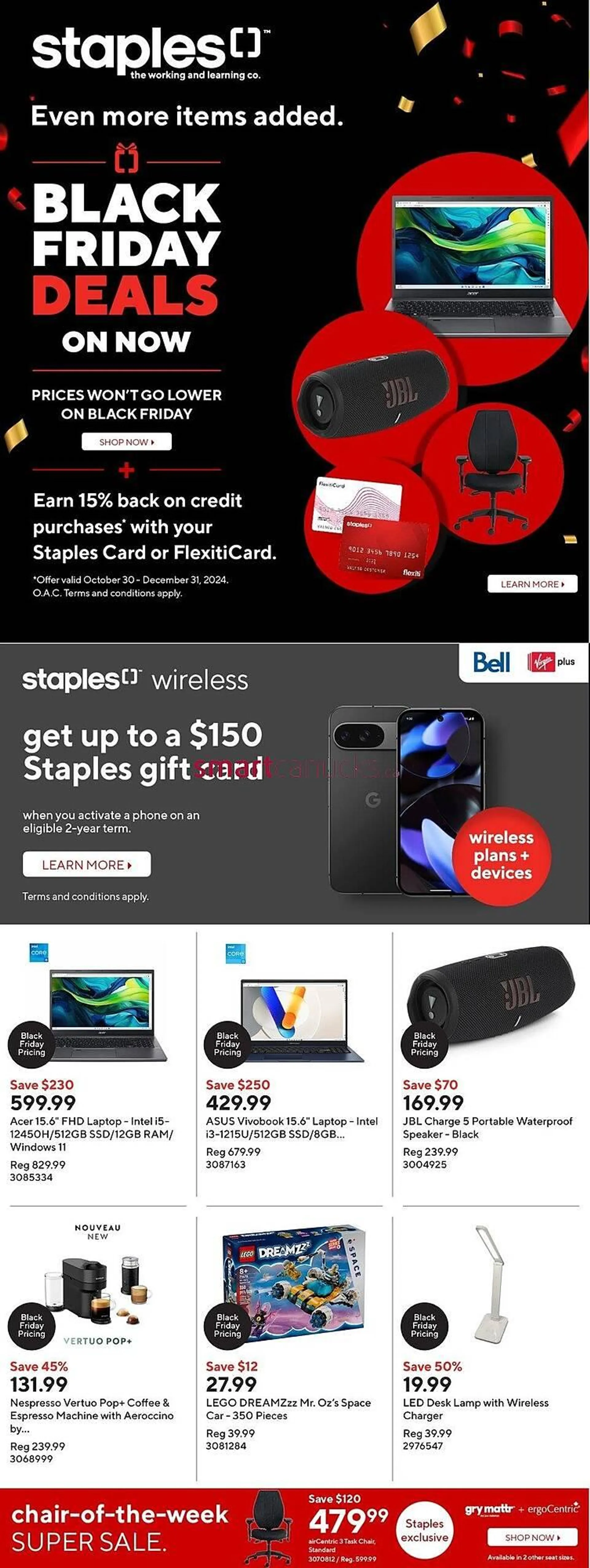 Staples flyer - 1