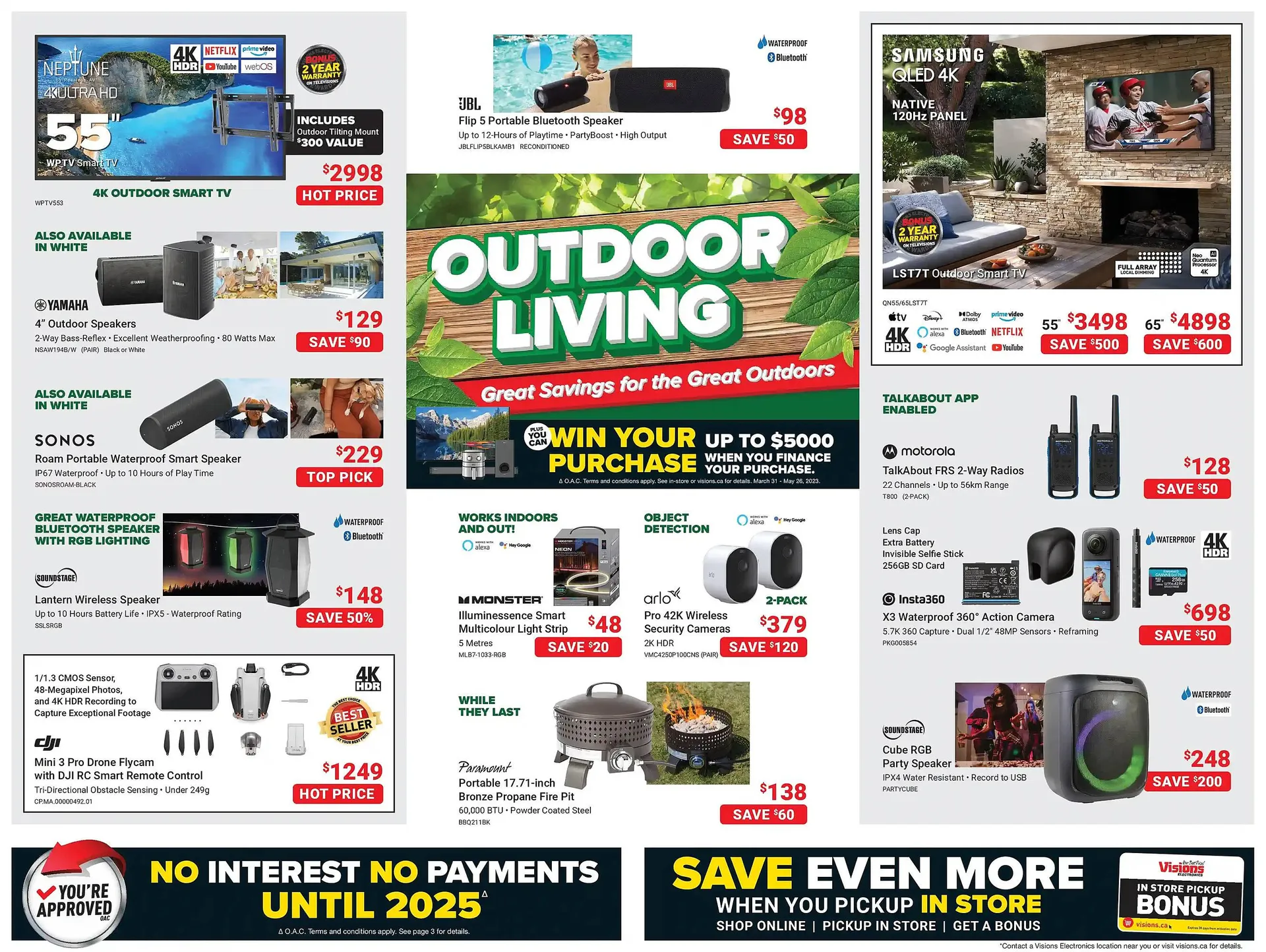 Visions Electronics flyer - 2
