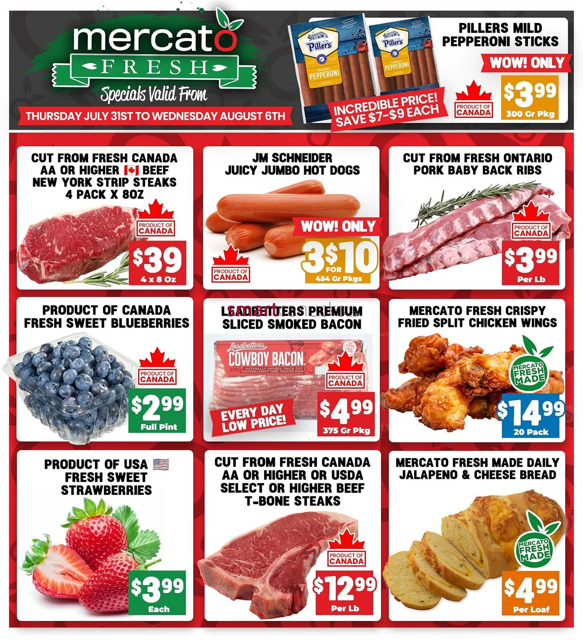 Mercato Fresh flyer from July 31 to August 7 2025 - flyer page 1