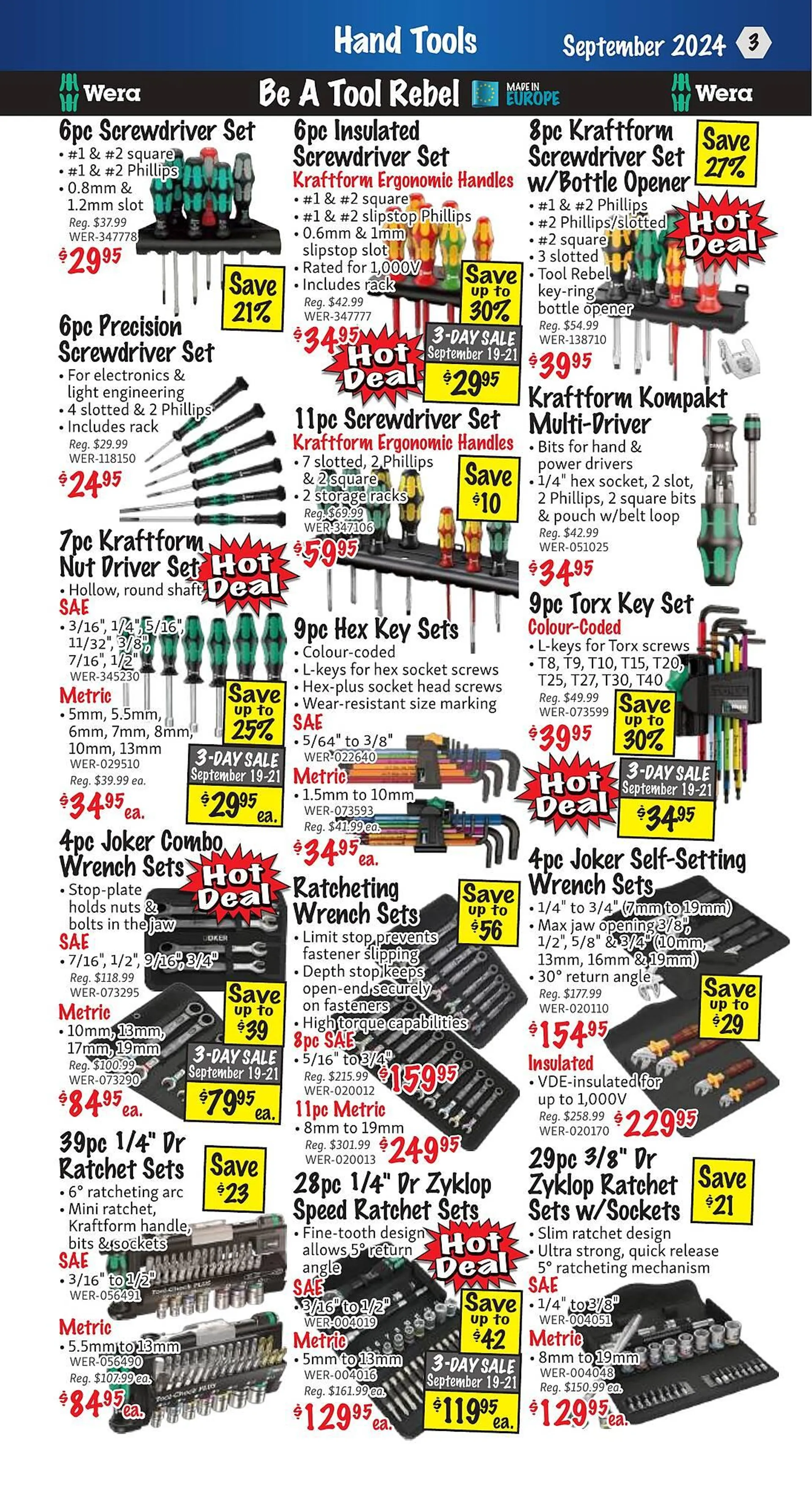 KMS Tools flyer from September 1 to September 30 2024 - flyer page 3