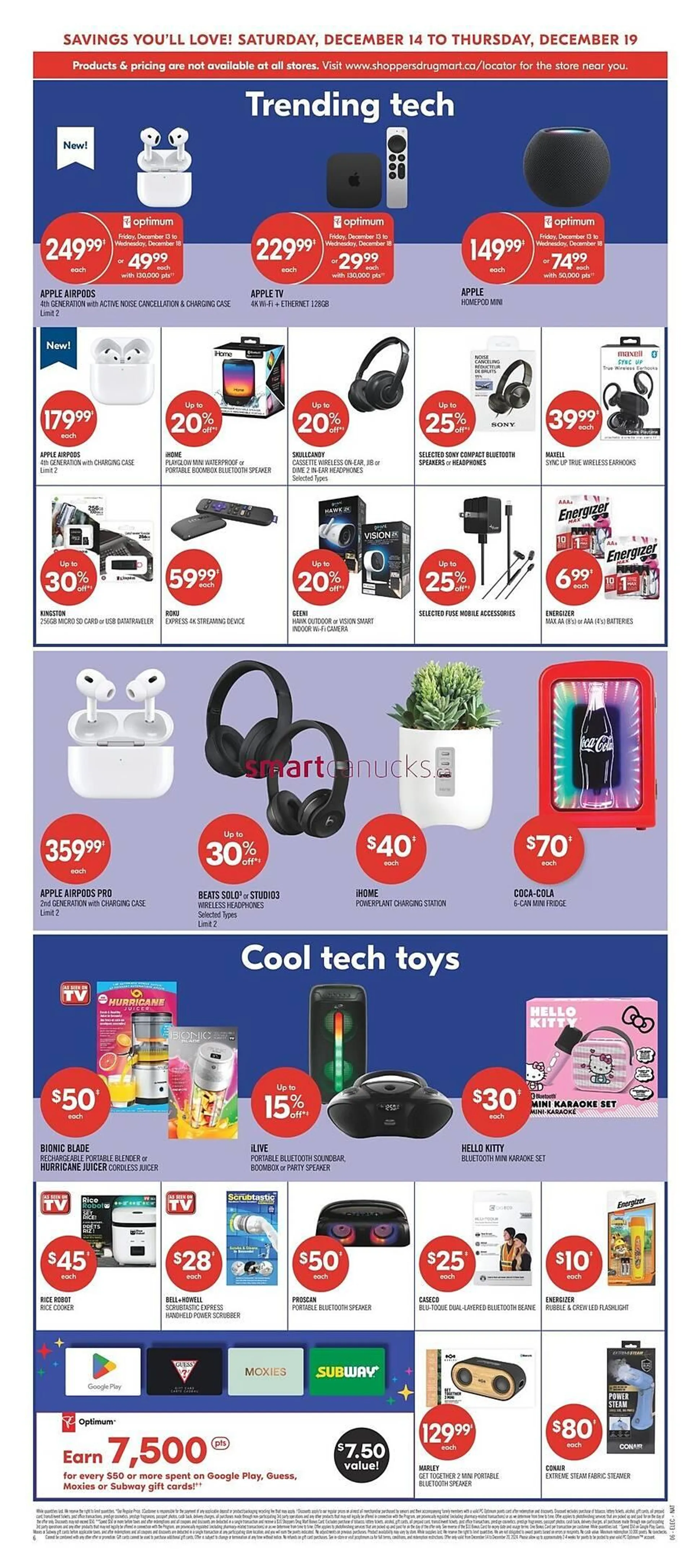 Shoppers Drug Mart flyer from December 12 to December 18 2024 - flyer page 15