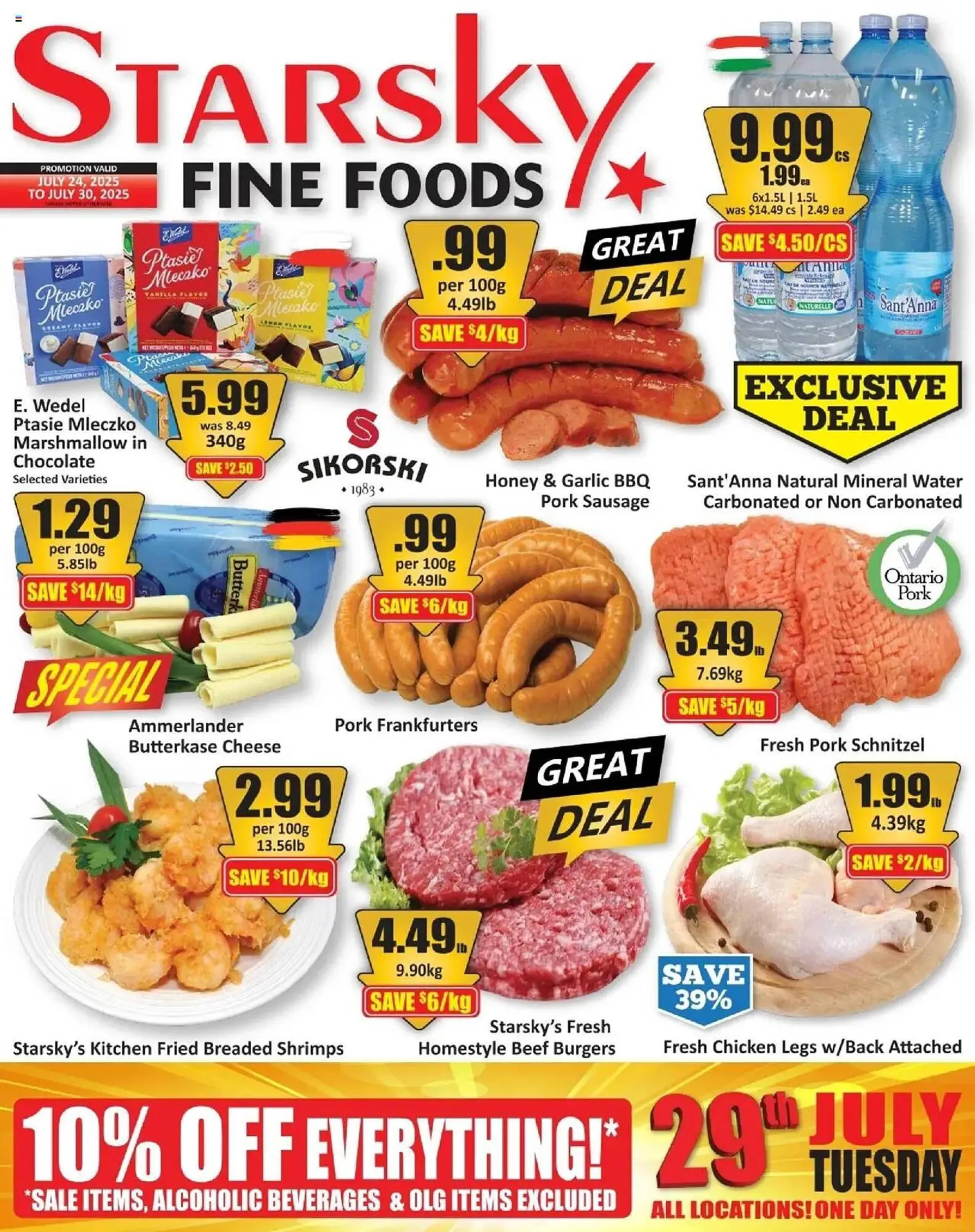 Starsky flyer from July 24 to July 31 2025 - flyer page 1