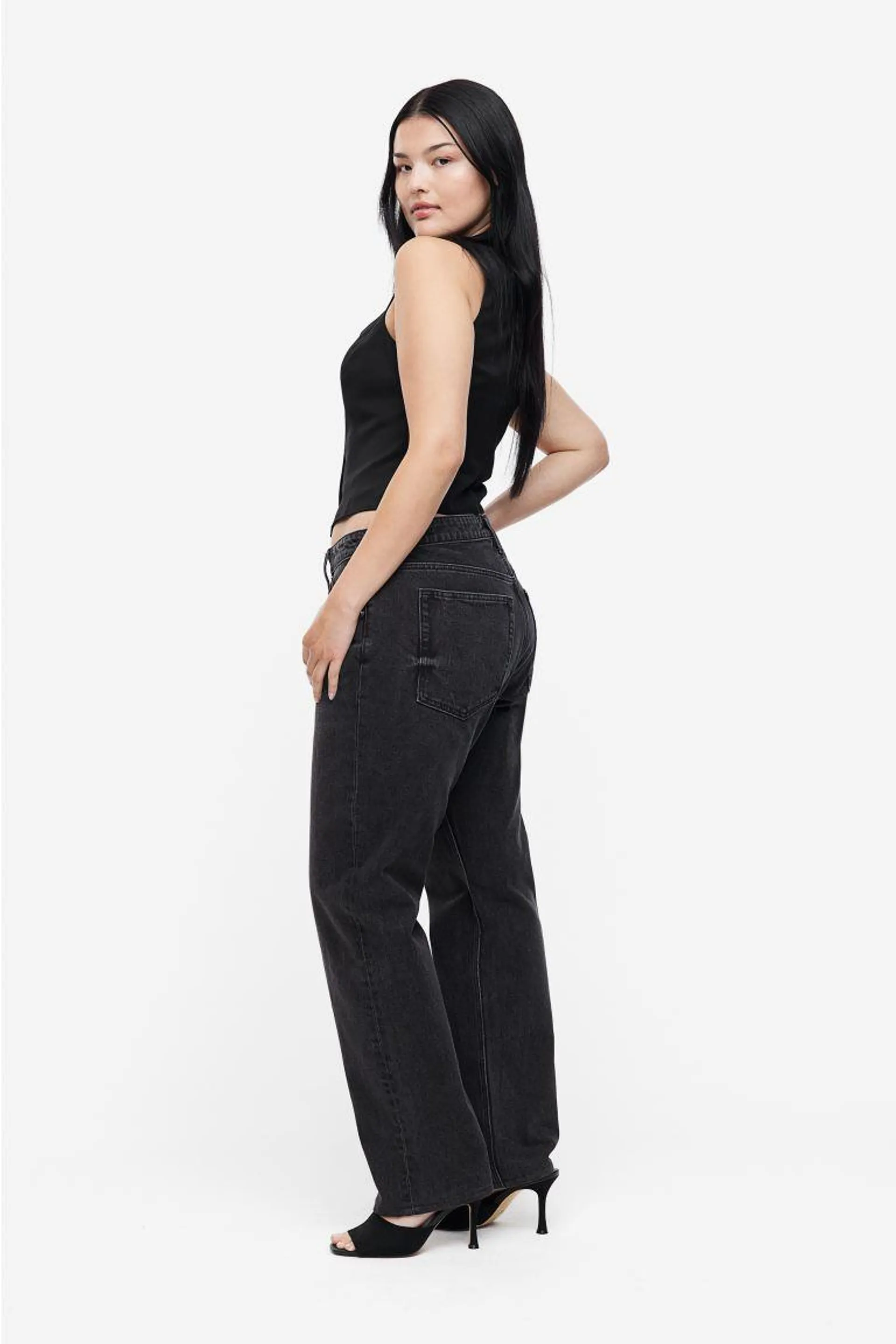 Curvy Fit Straight Regular Jeans