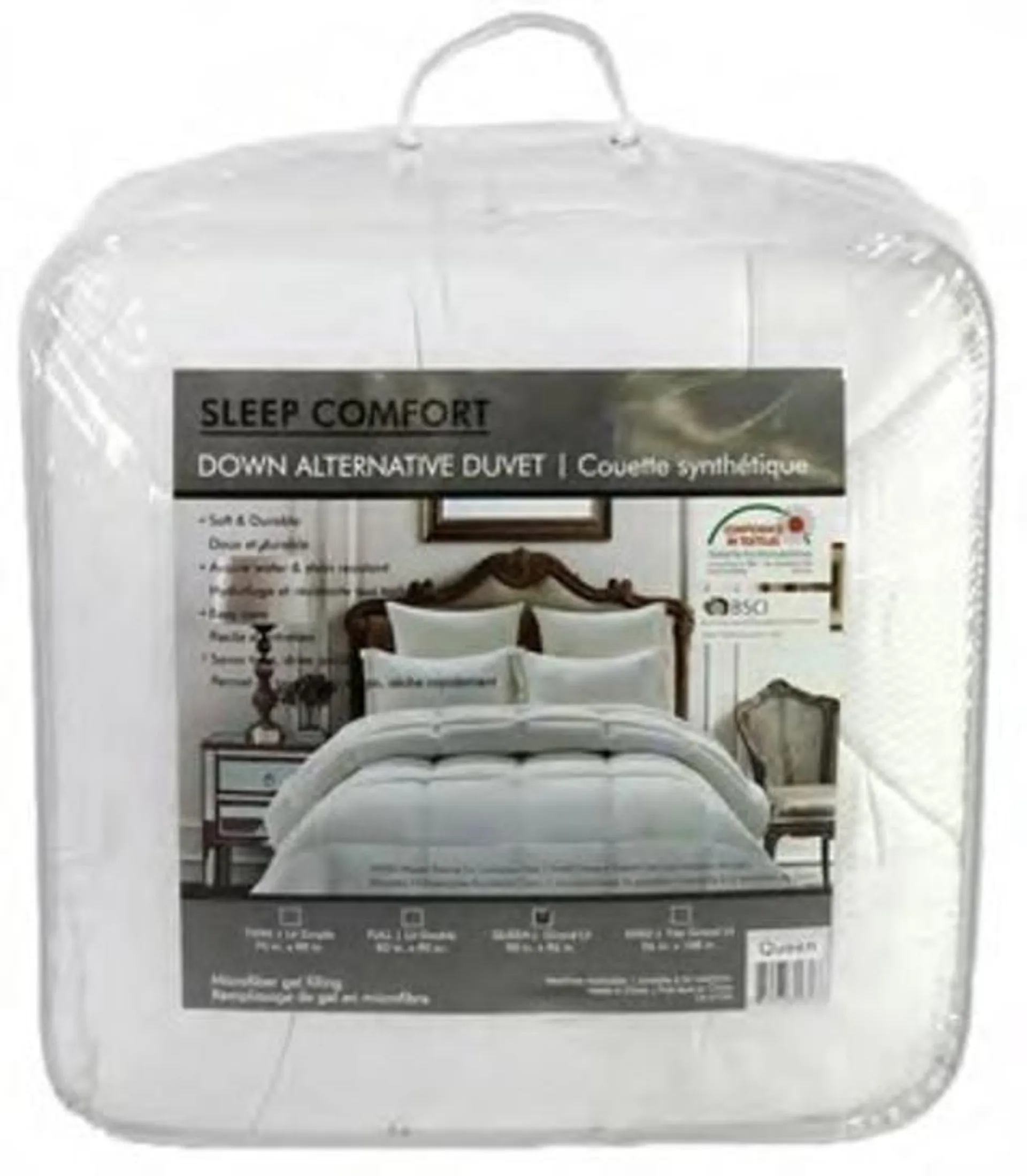 Sleep Comfort 100% Cotton 3D Gel Microfibre Duvet