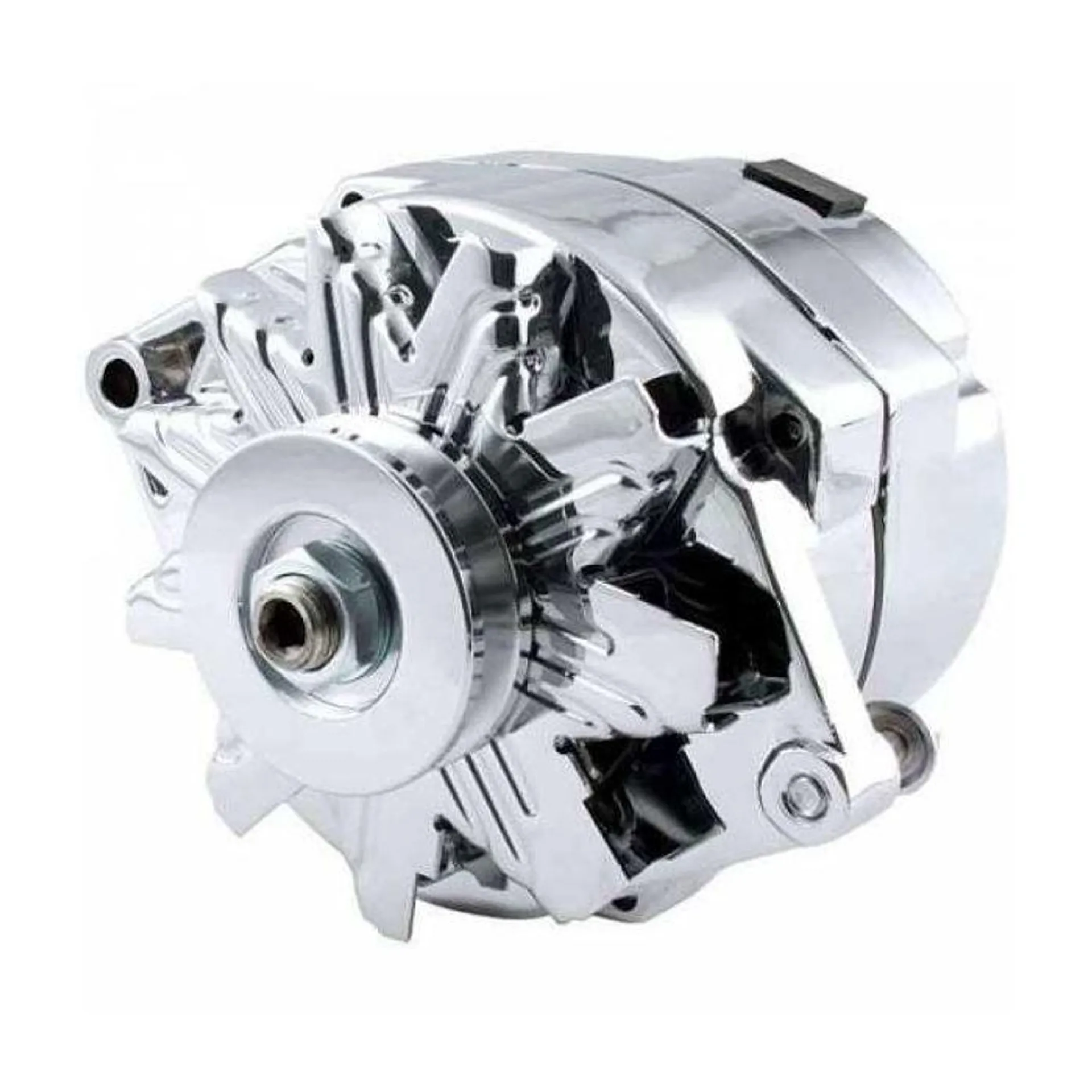 100 amp GM 1/3 wire Chrome Alternator