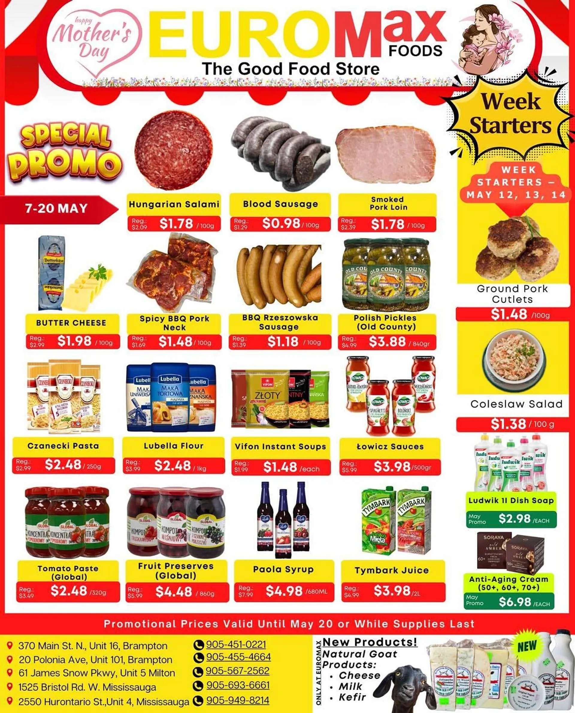 EuroMax Foods flyer - 1