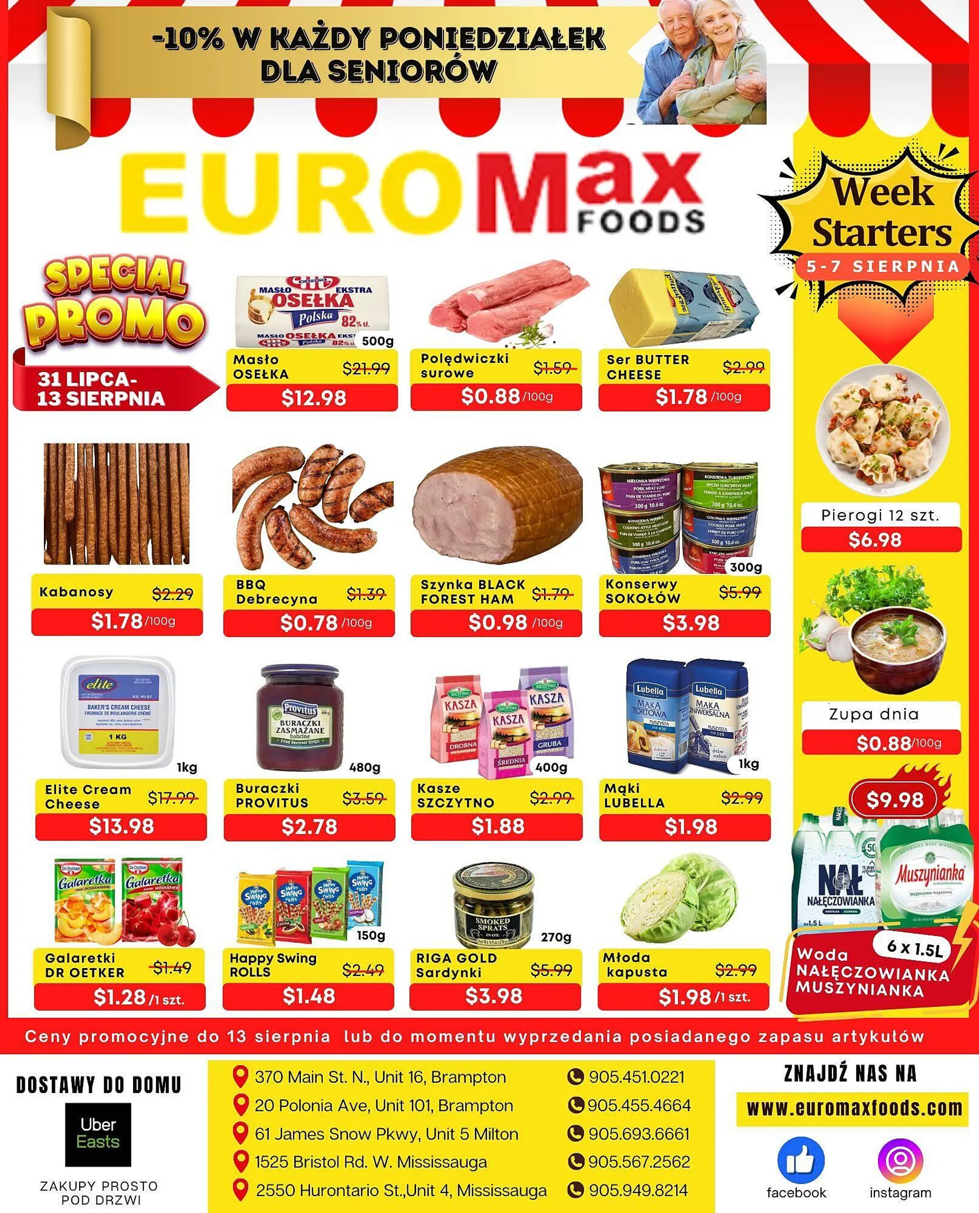 EuroMax Foods flyer - 1