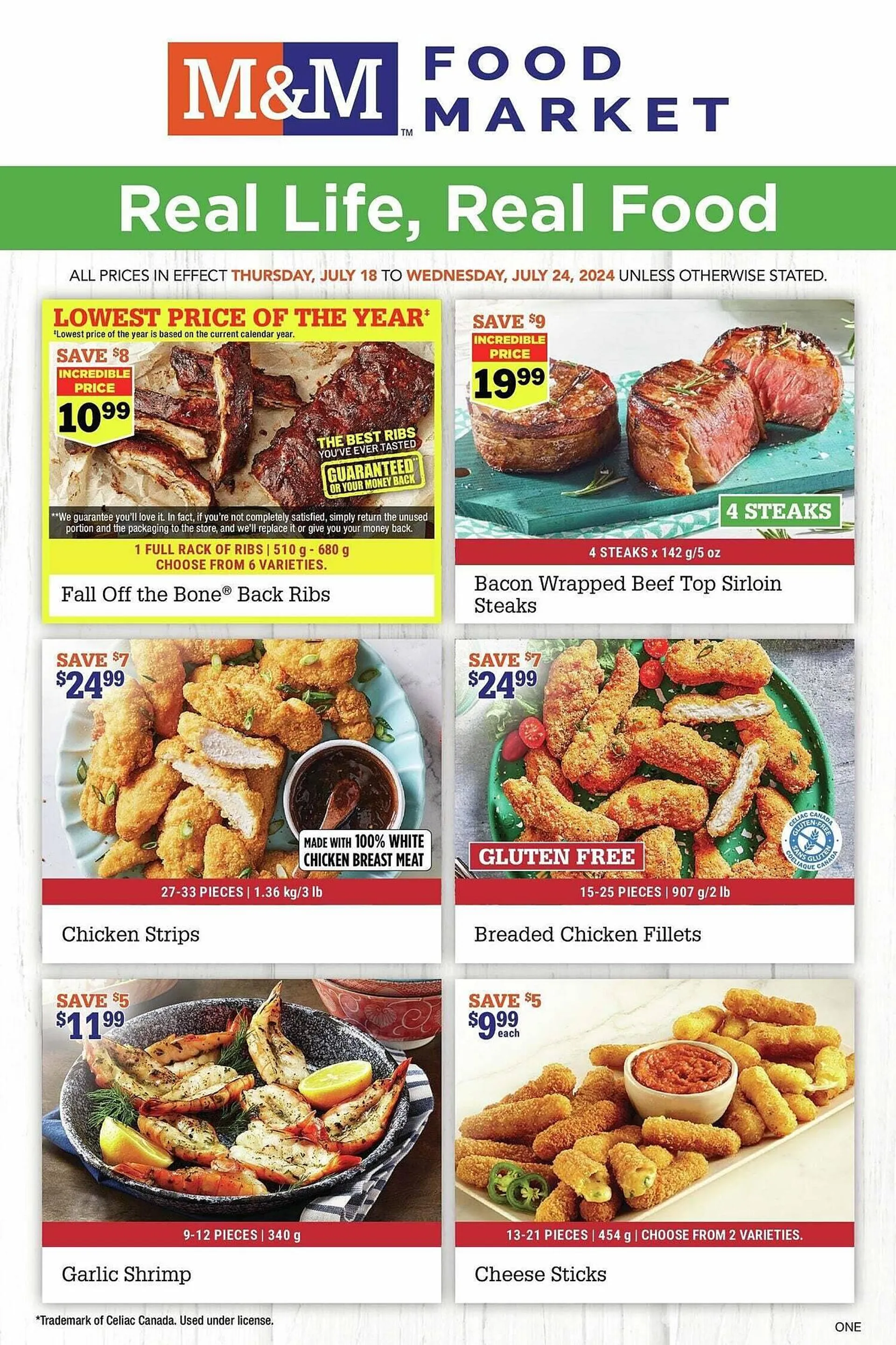 M & M Food Market flyer - 1