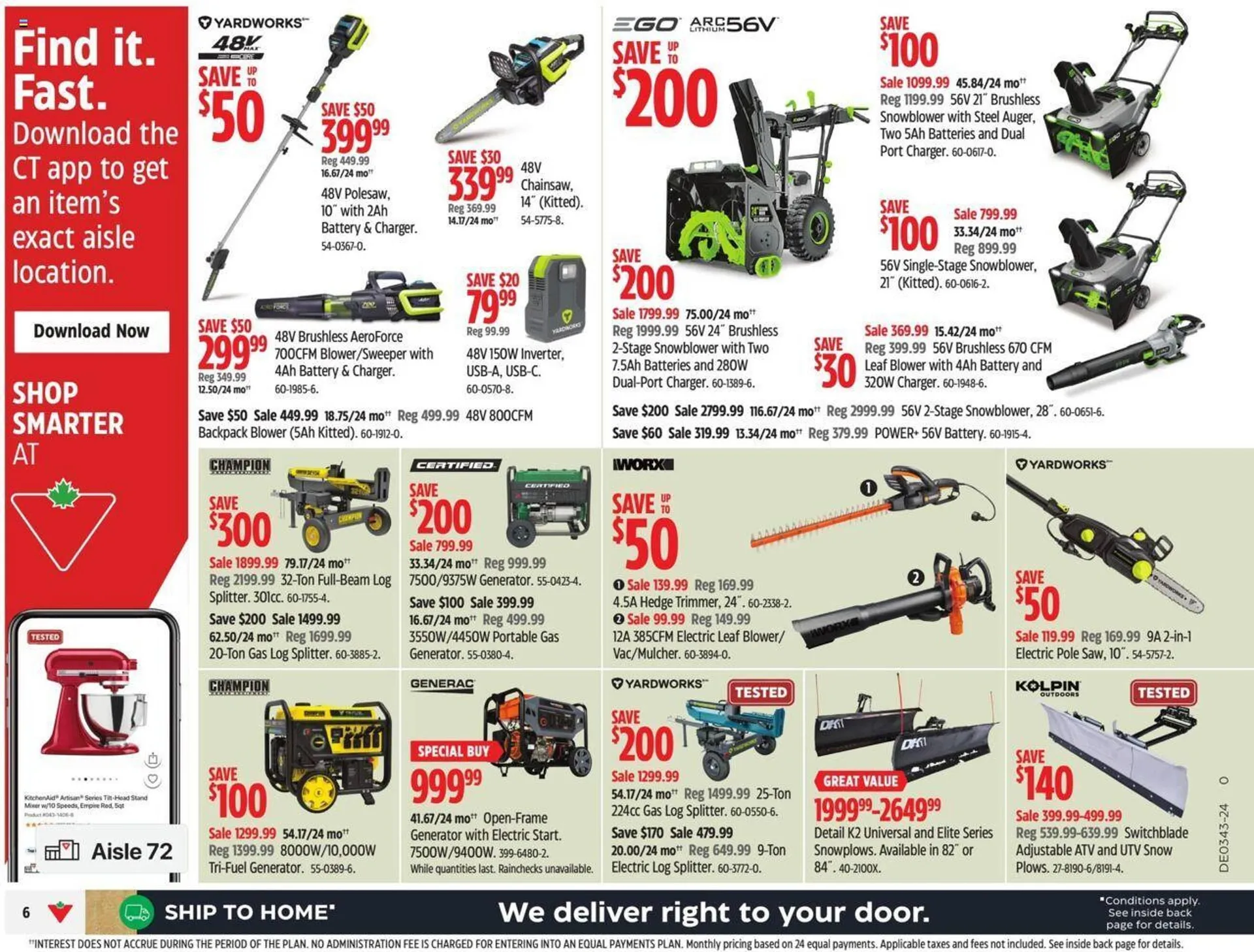 Canadian Tire flyer from October 18 to October 24 2024 - flyer page 13