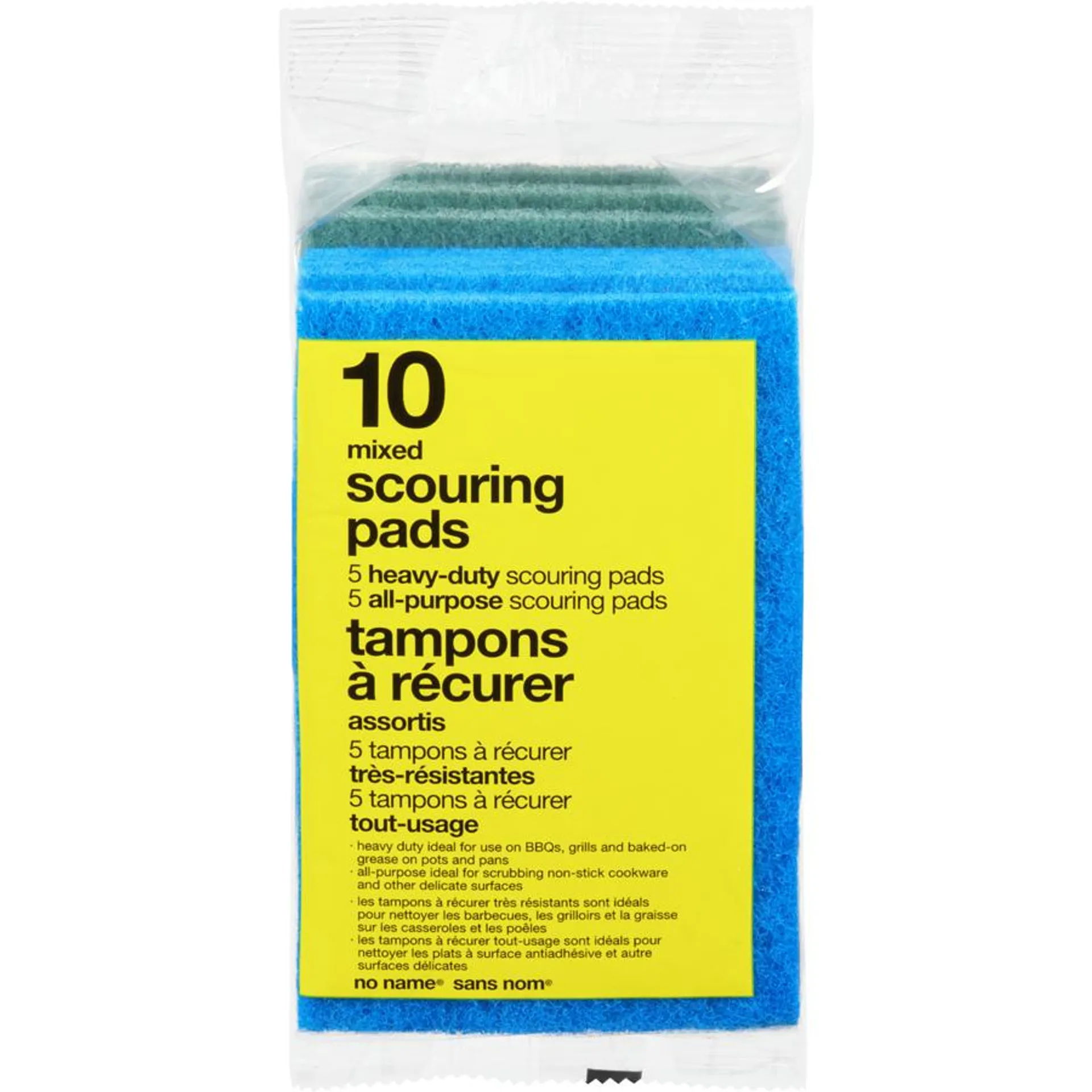 Heavy-Duty & All-Purpose Mixed Scouring Pads