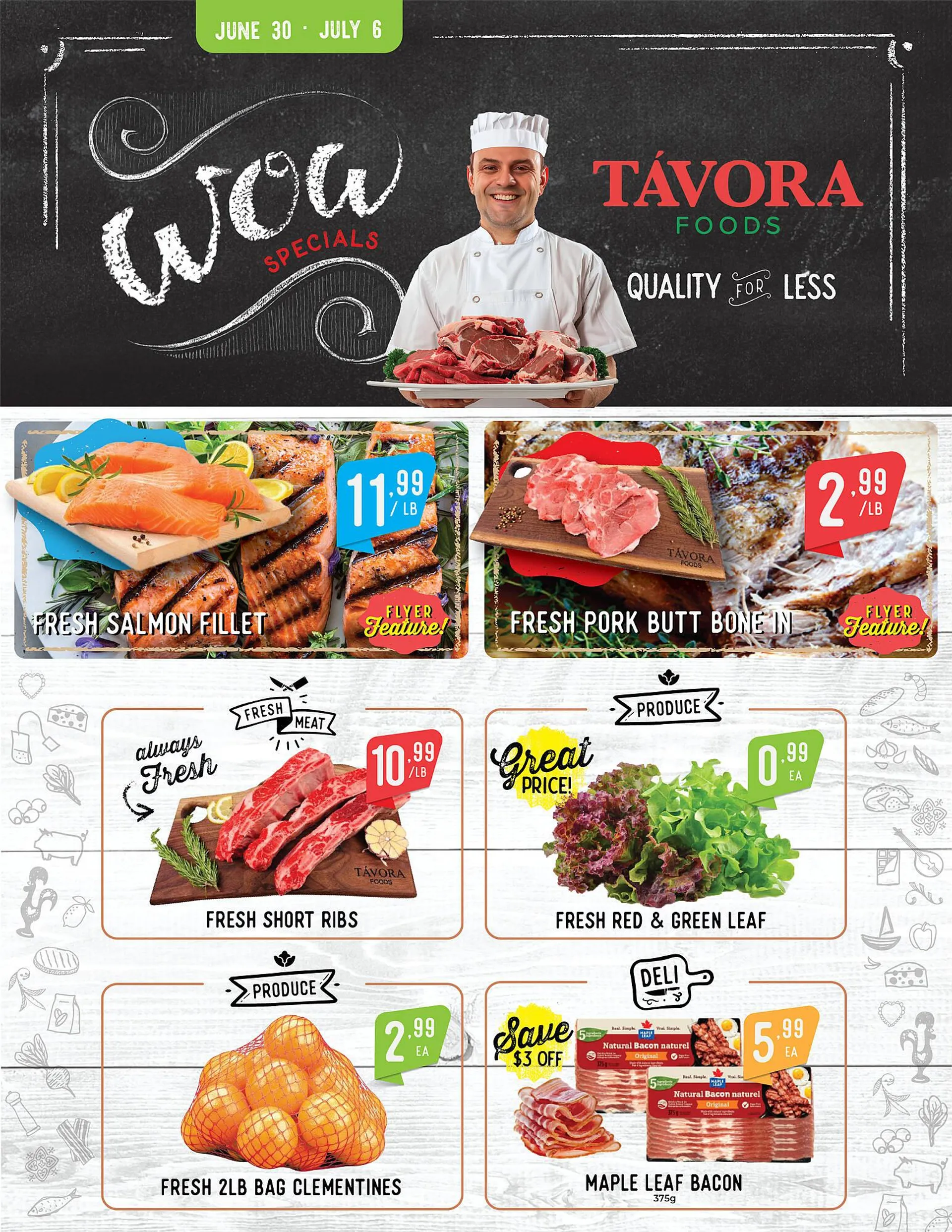Tavora Foods flyer from July 3 to July 16 2025 - flyer page 1