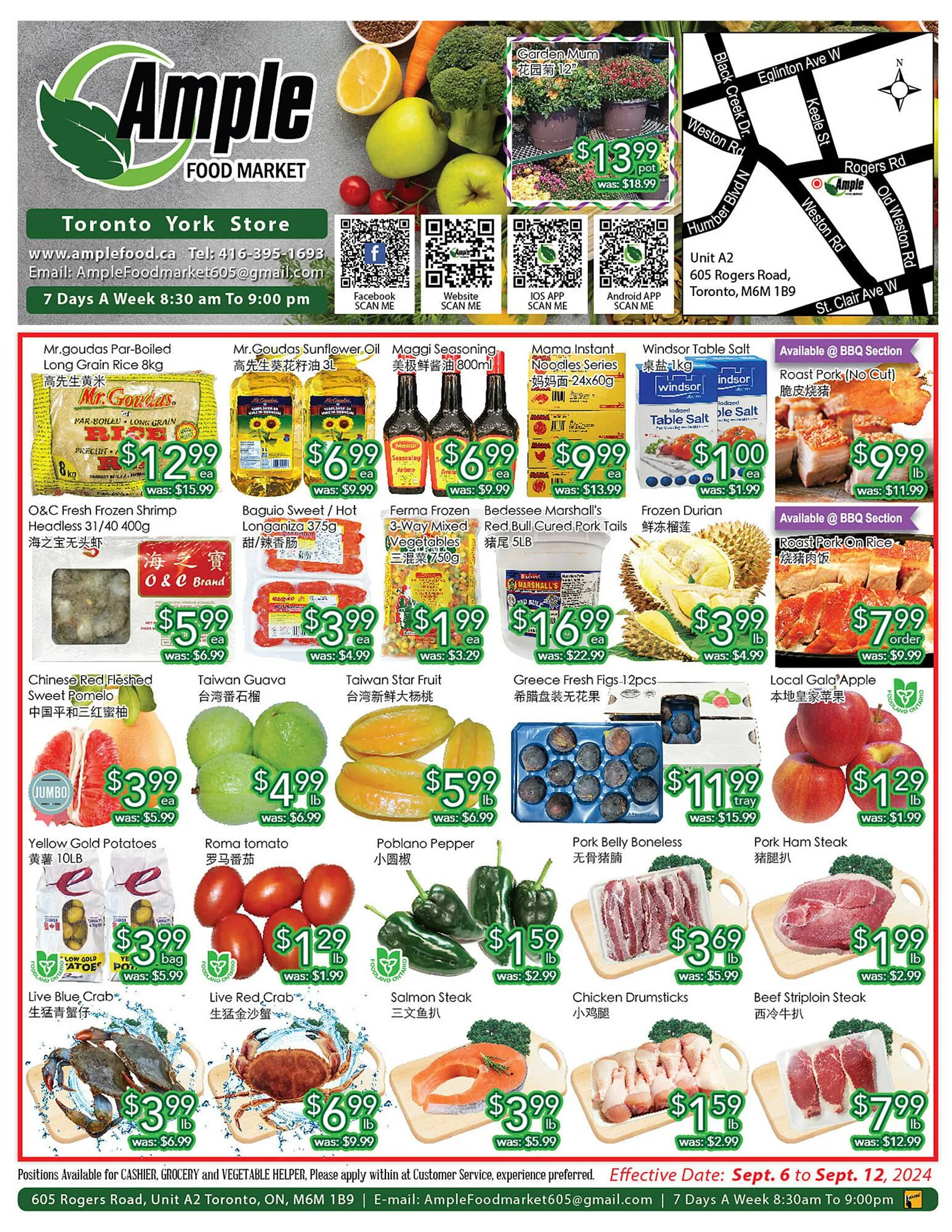 Ample Food Market flyer - 1