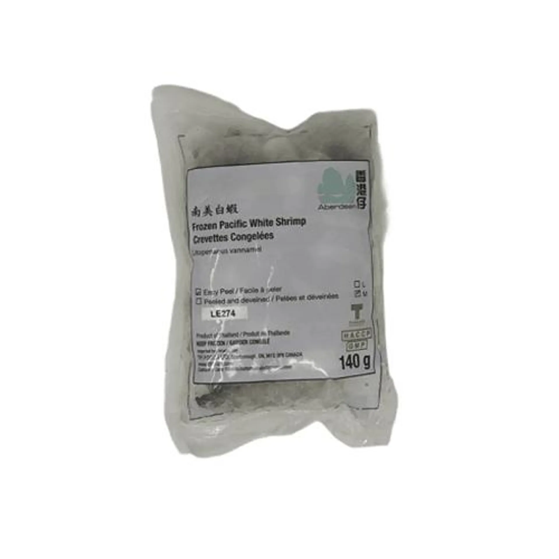 Frozen Pacific Shrimp Aberdeeen 140g