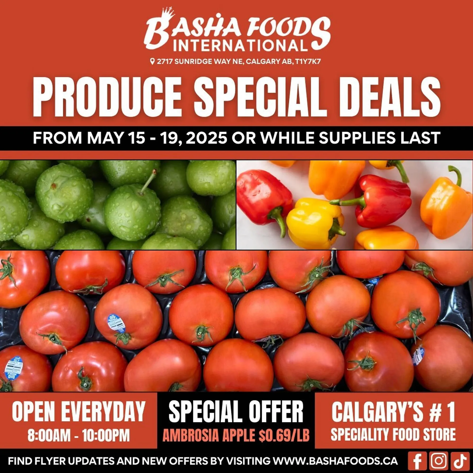 Basha Foods flyer - 1