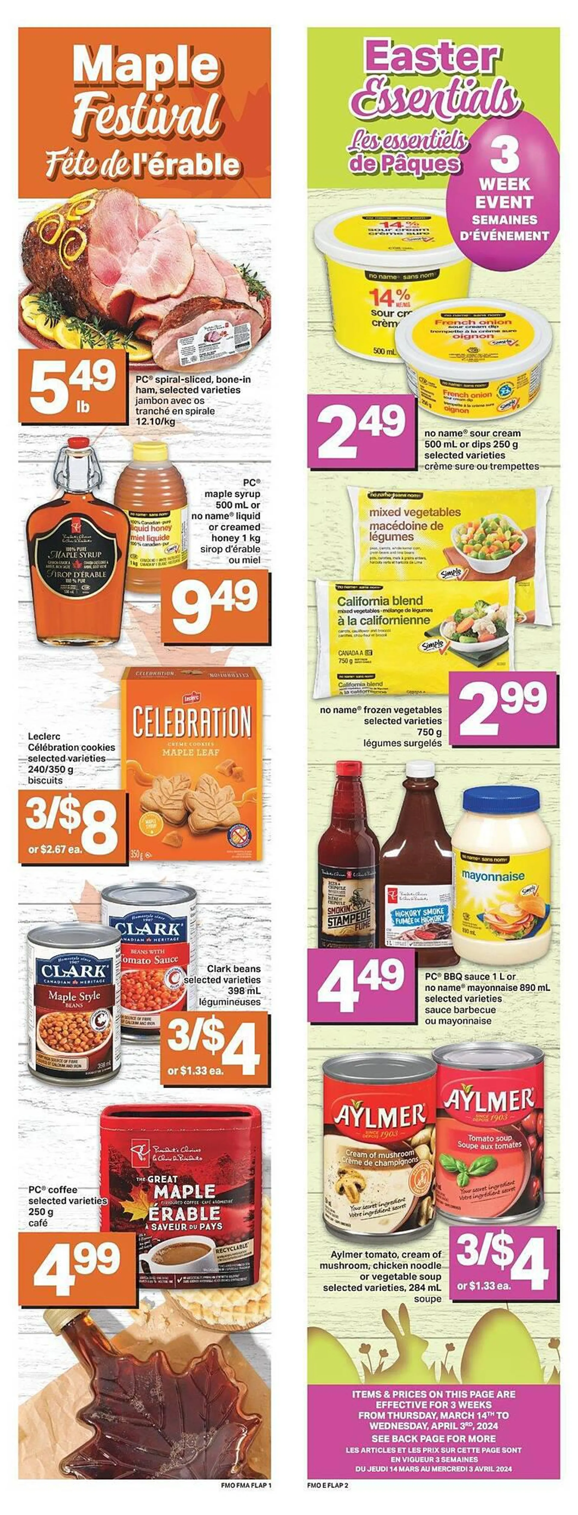 Freshmart flyer from March 11 to March 15 2024 - flyer page 