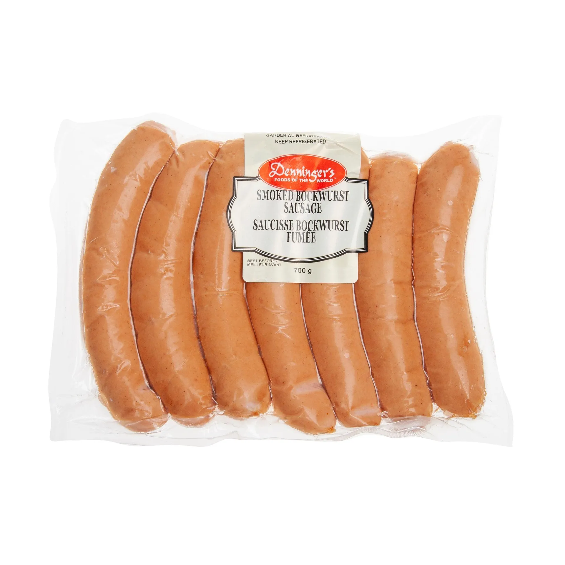 Smoked Bockwurst Sausage - 700 g