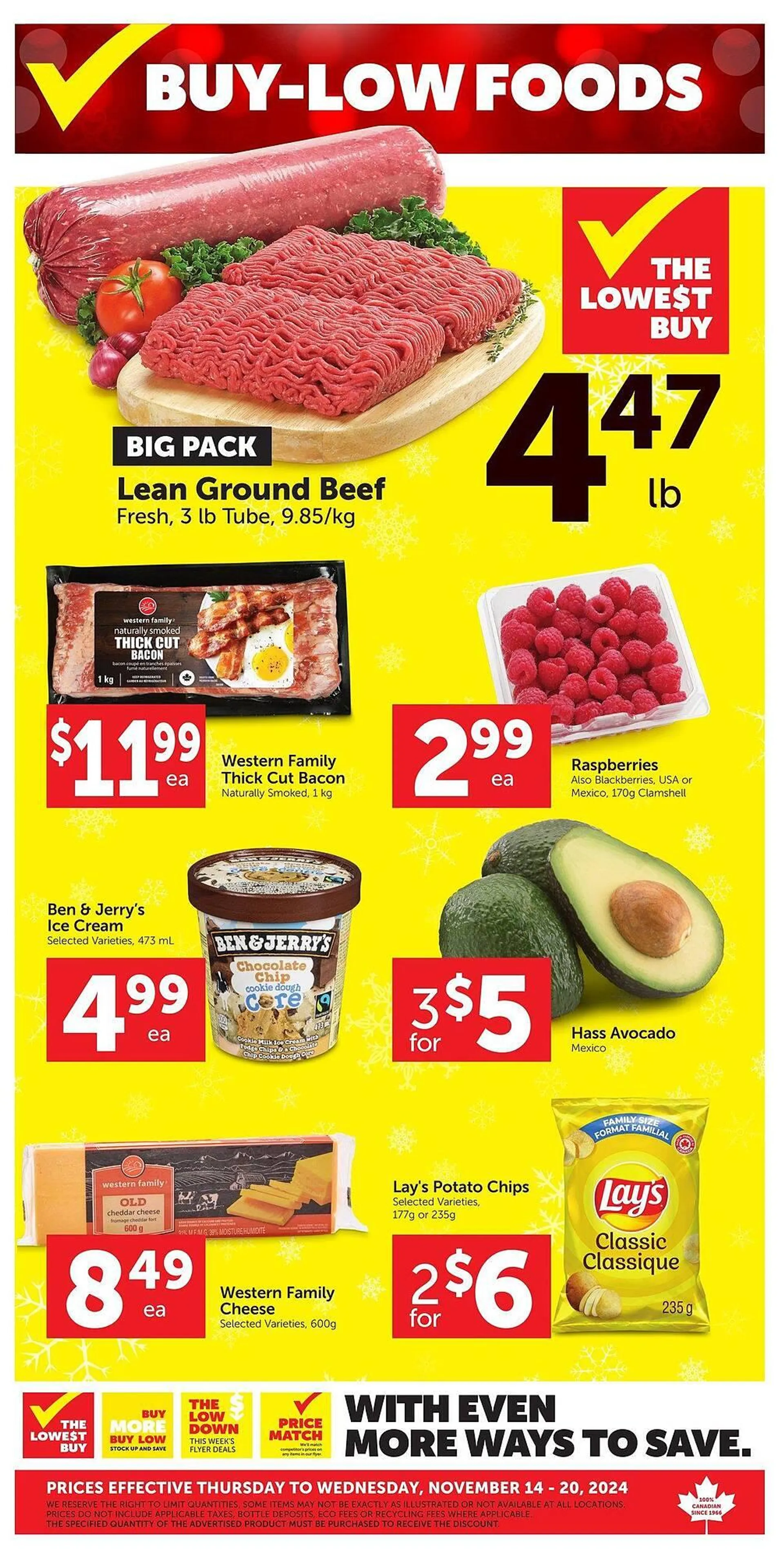 Buy-Low Foods flyer - 1