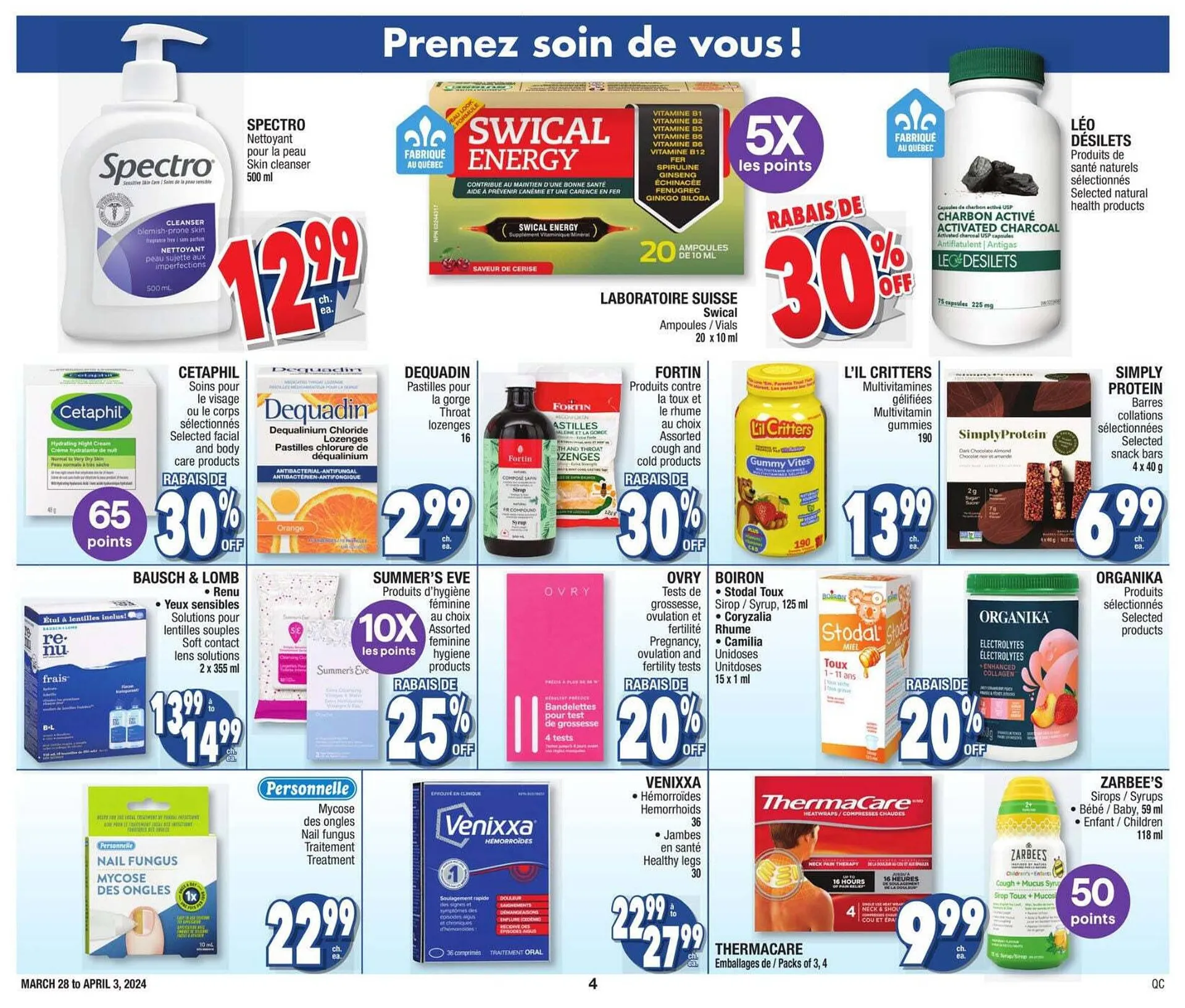 Jean Coutu flyer from March 28 to April 4 2024 - flyer page 4